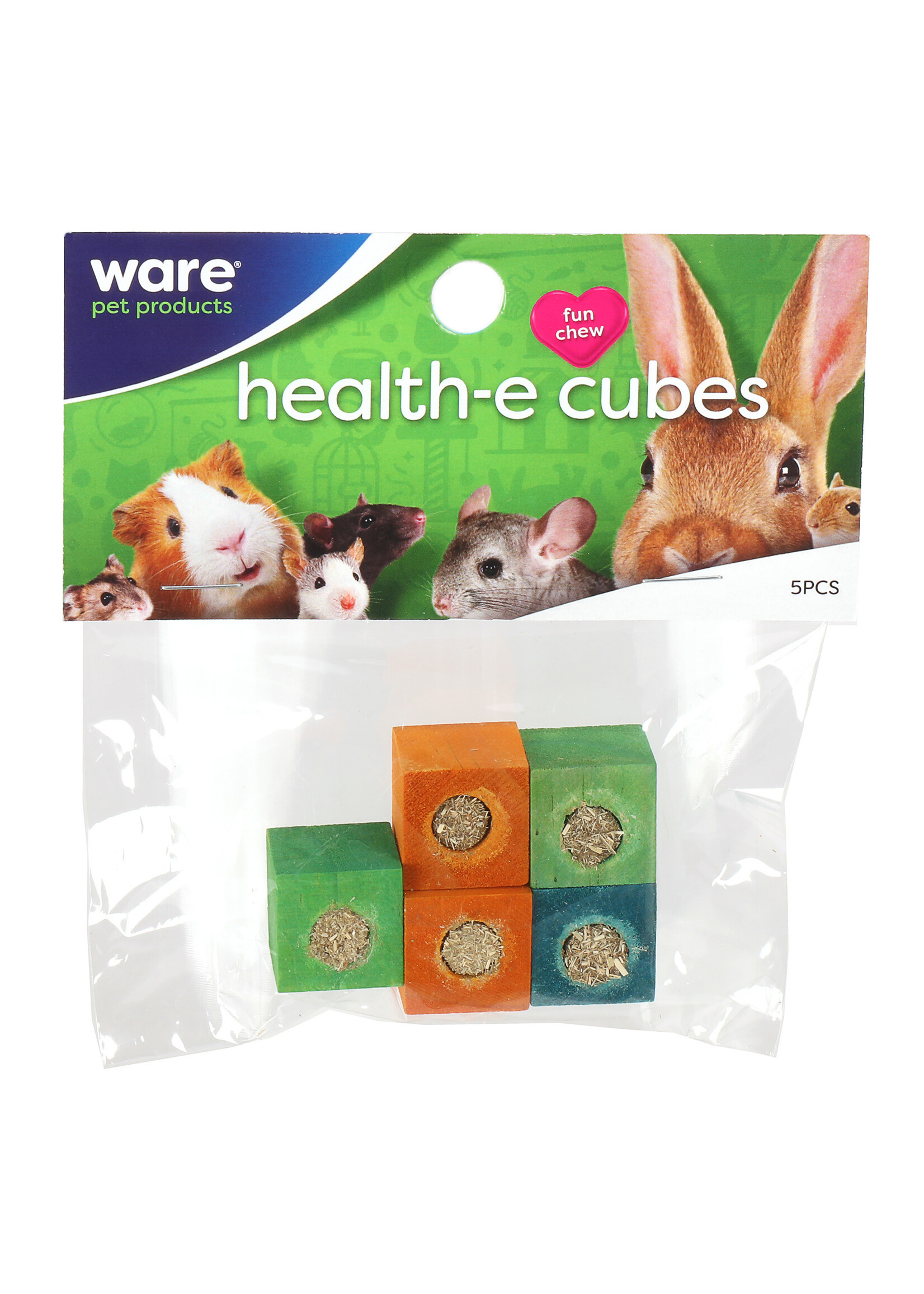 Ware Pet Products Ware Health-e-Cubes 5pc
