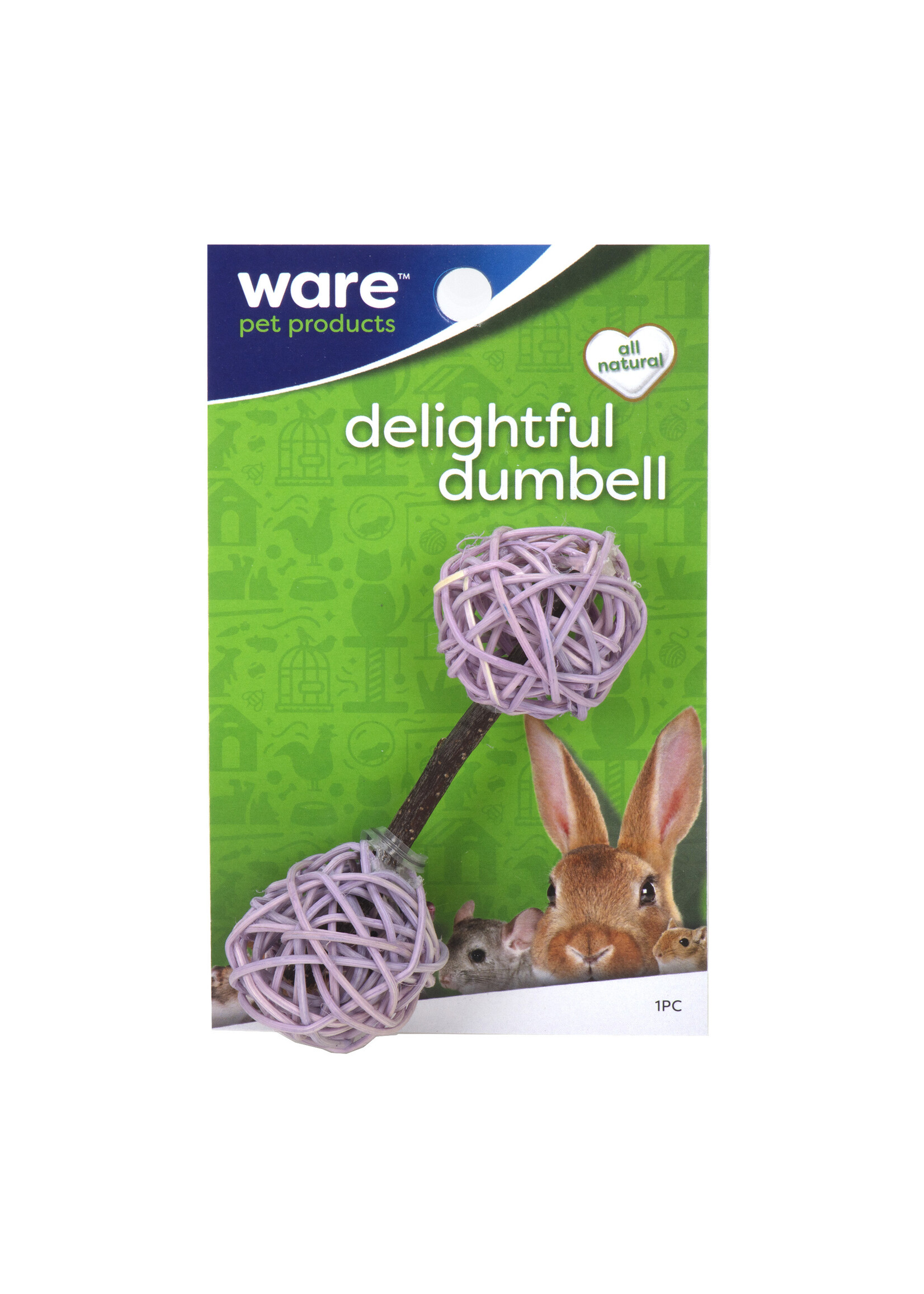 Ware Pet Products Ware Delightful Dumbbell