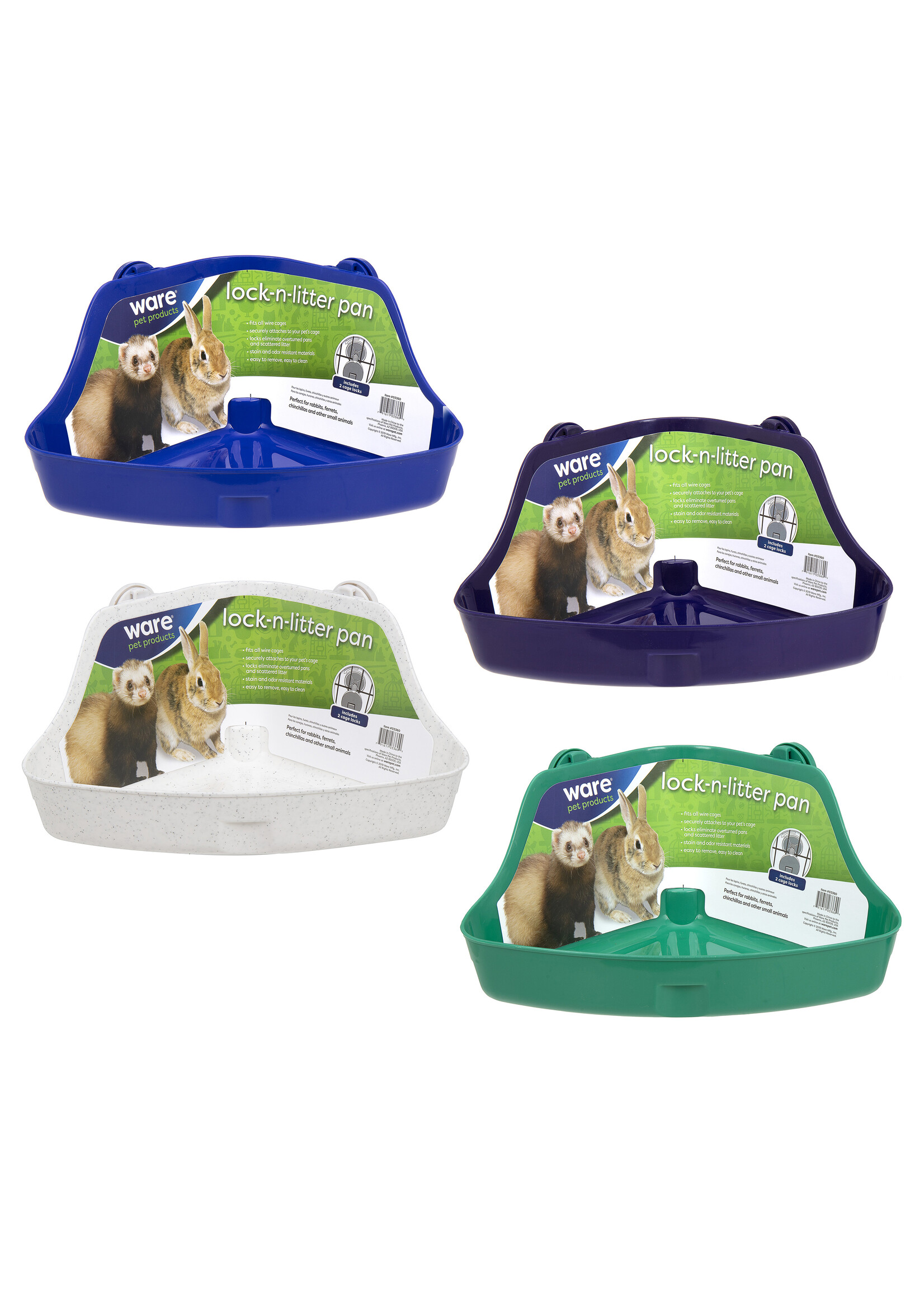 Ware Pet Products Ware Litter Pan Assorted