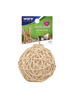 Ware Pet Products Ware Nutty Stick Ball 5.25 x 3.5 x 7.5in