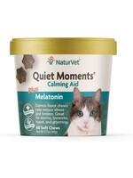 NaturVet NaturVet Quiet Moments w/Melatonin Cat 60 soft chews