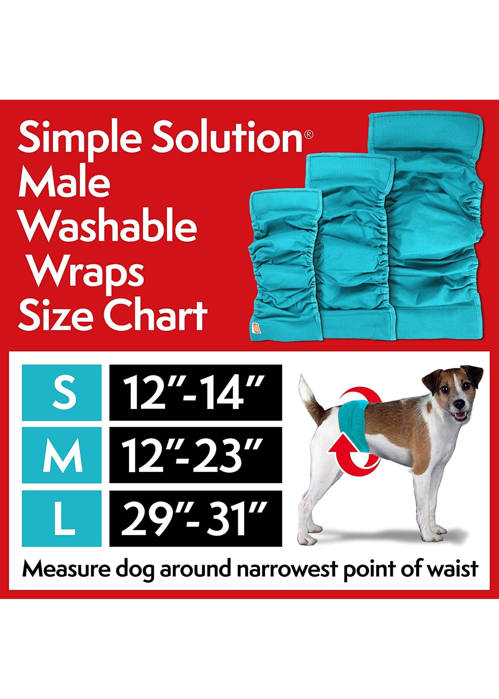 Simple Solutions Simple Solution Washable Male Wrap