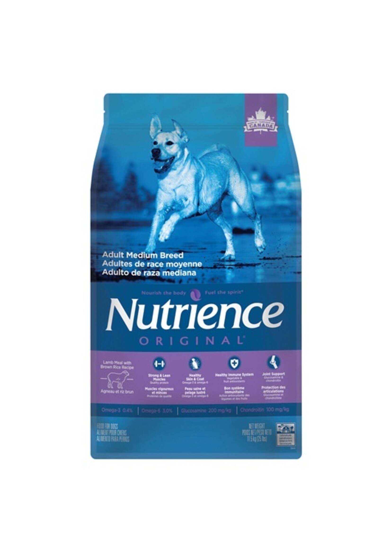 Nutrience Nutrience Original Adult Medium Breed Lamb & Rice