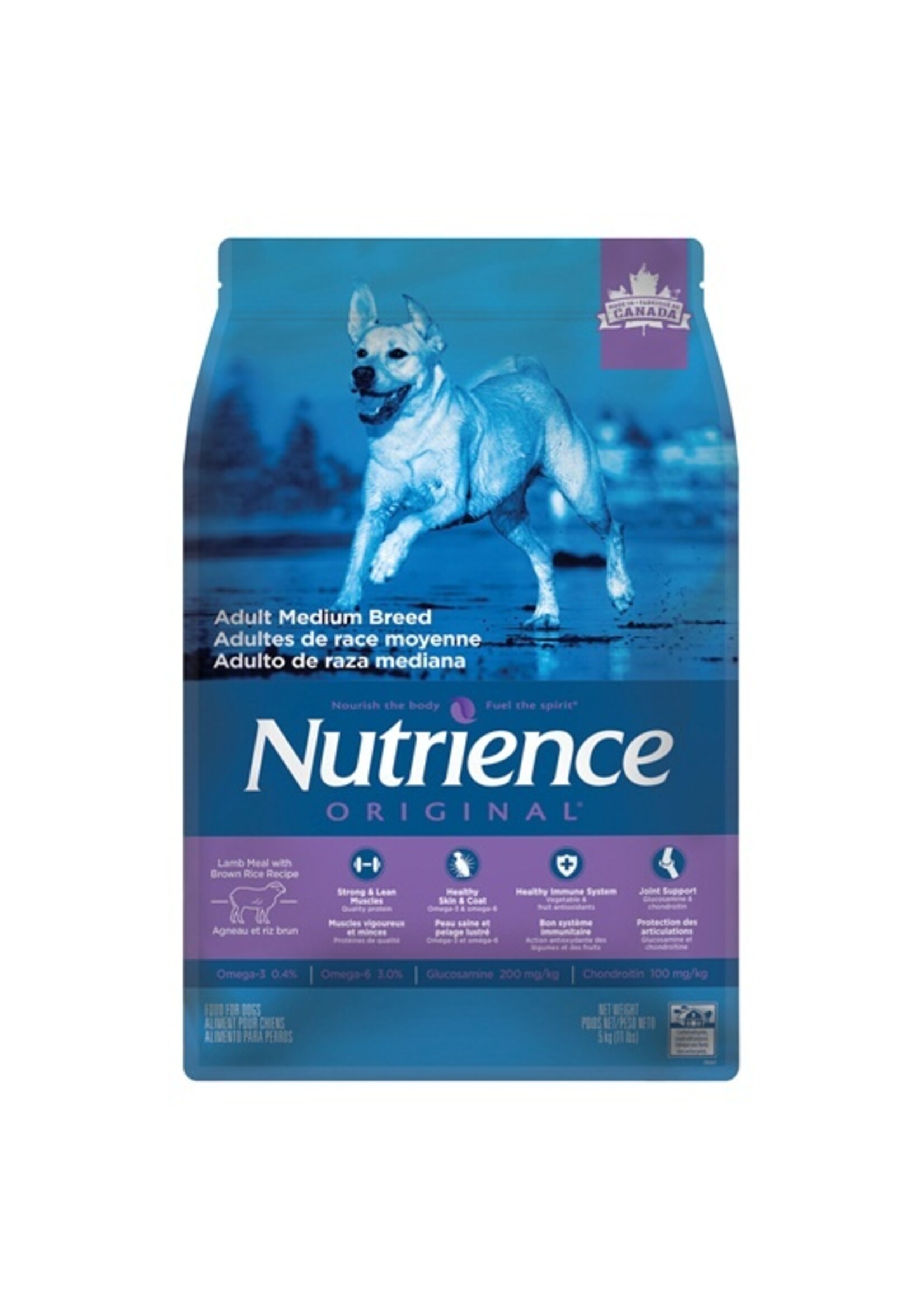 Nutrience Nutrience Original Adult Medium Breed Lamb & Rice