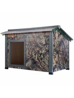 New Age Pet New Age Pet EcoFlex Mossy Oak ThermoCore Cabin Dog House 46.5 x 35.4 x 33.5"