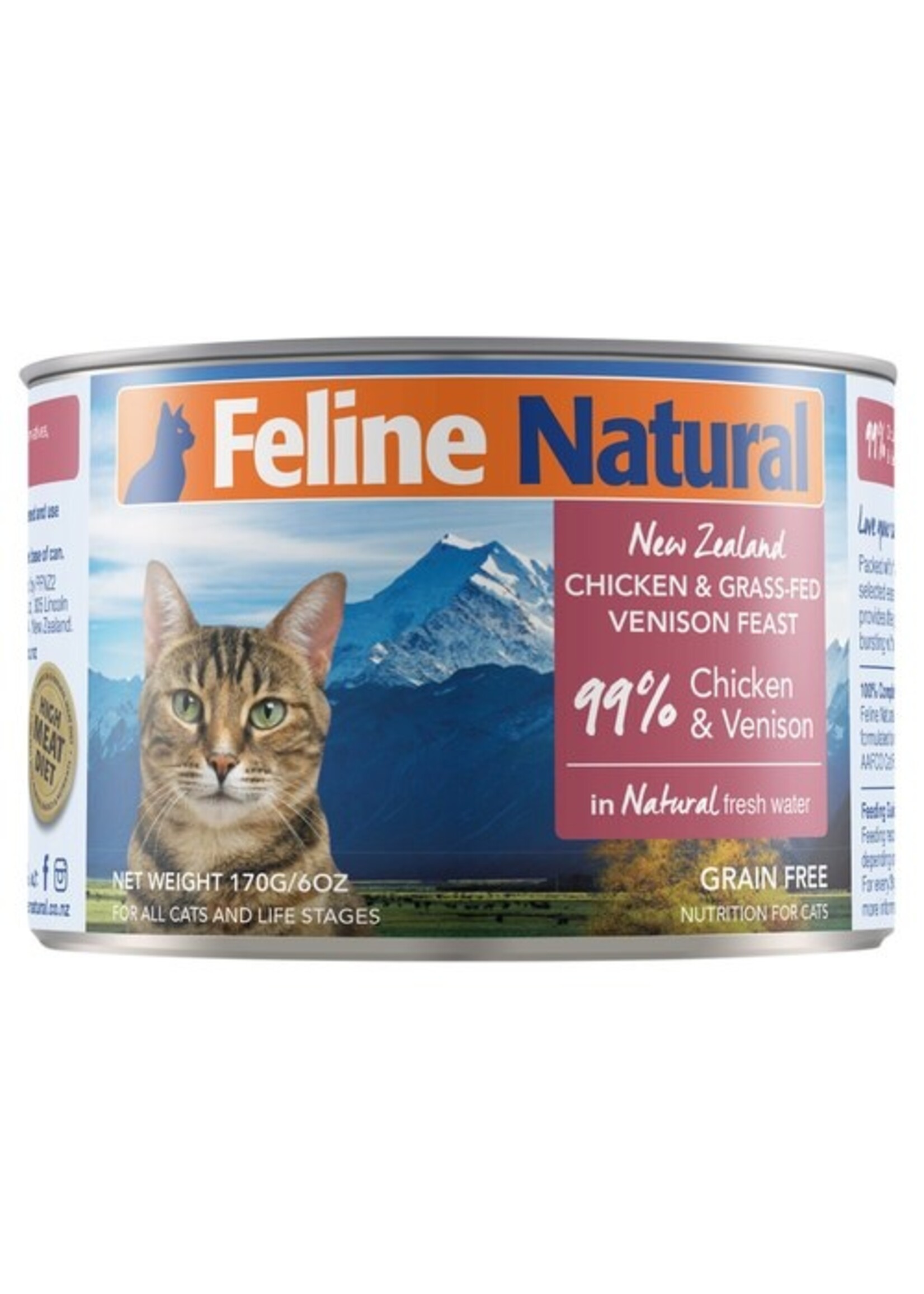 Feline Natural Feline Natural Can 170g / 6oz case of 12