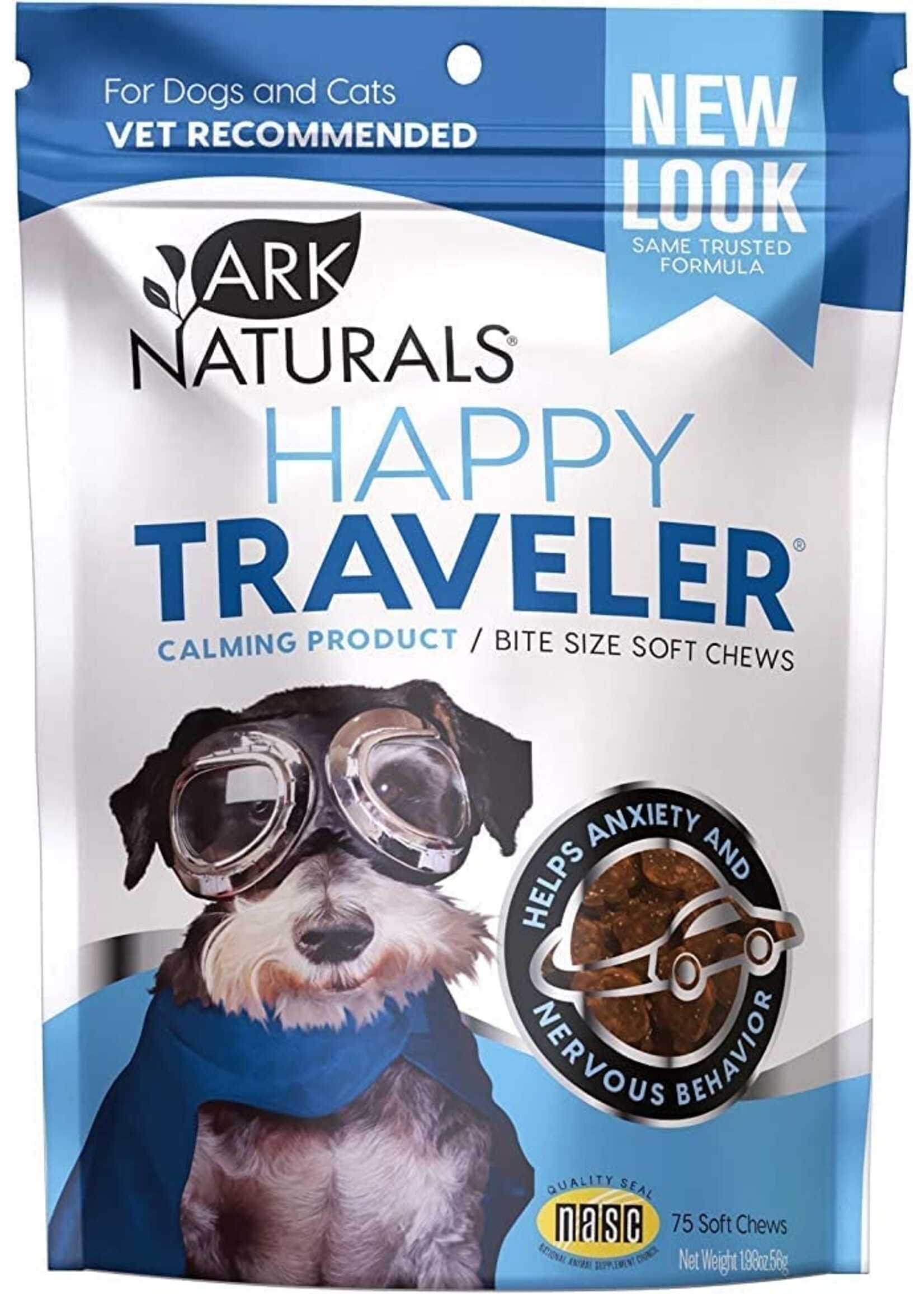 Ark Naturals Ark Naturals Happy Traveler Soft Chew 75ct