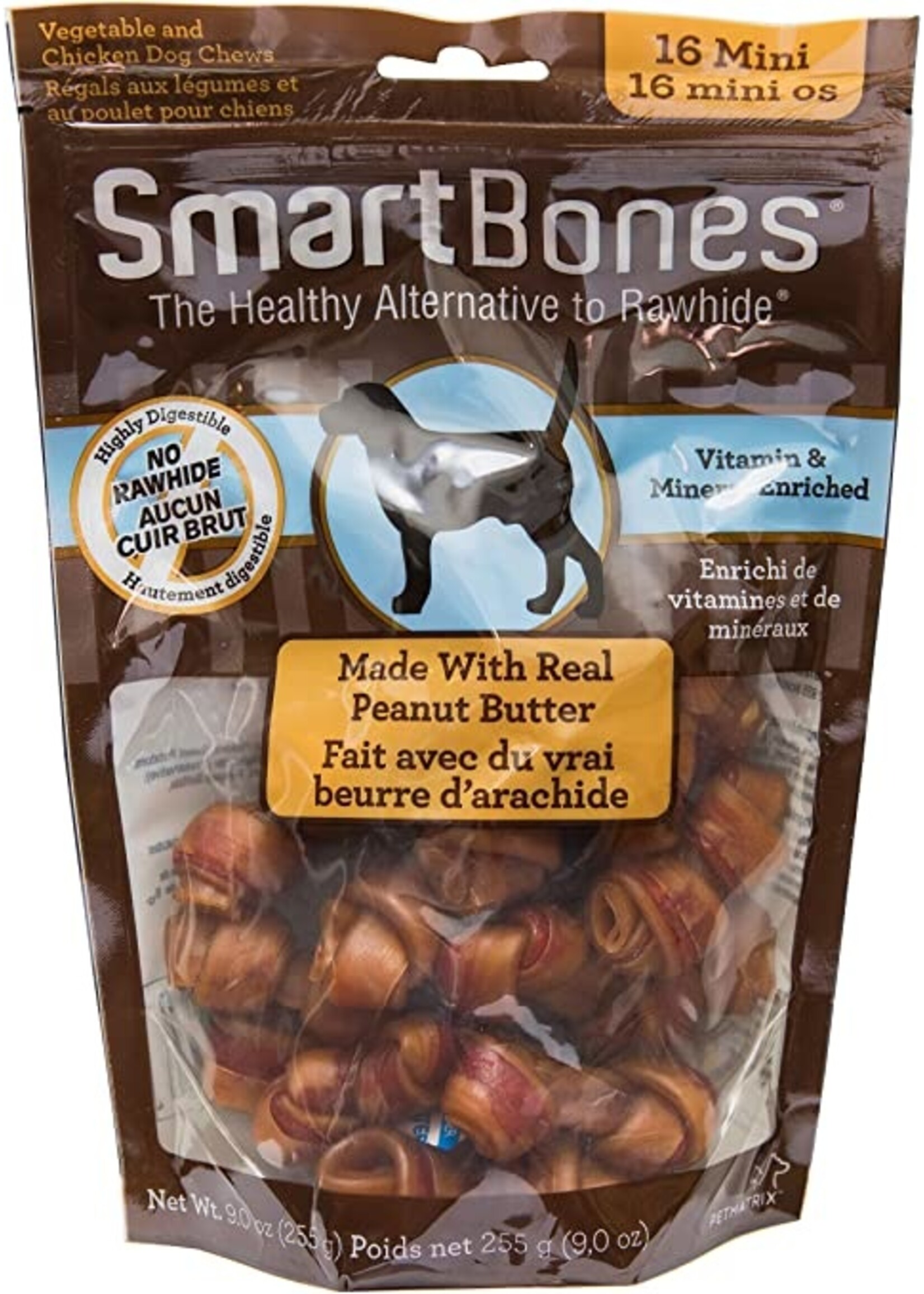 SmartBones SmartBone Classic Bone Peanut Butter