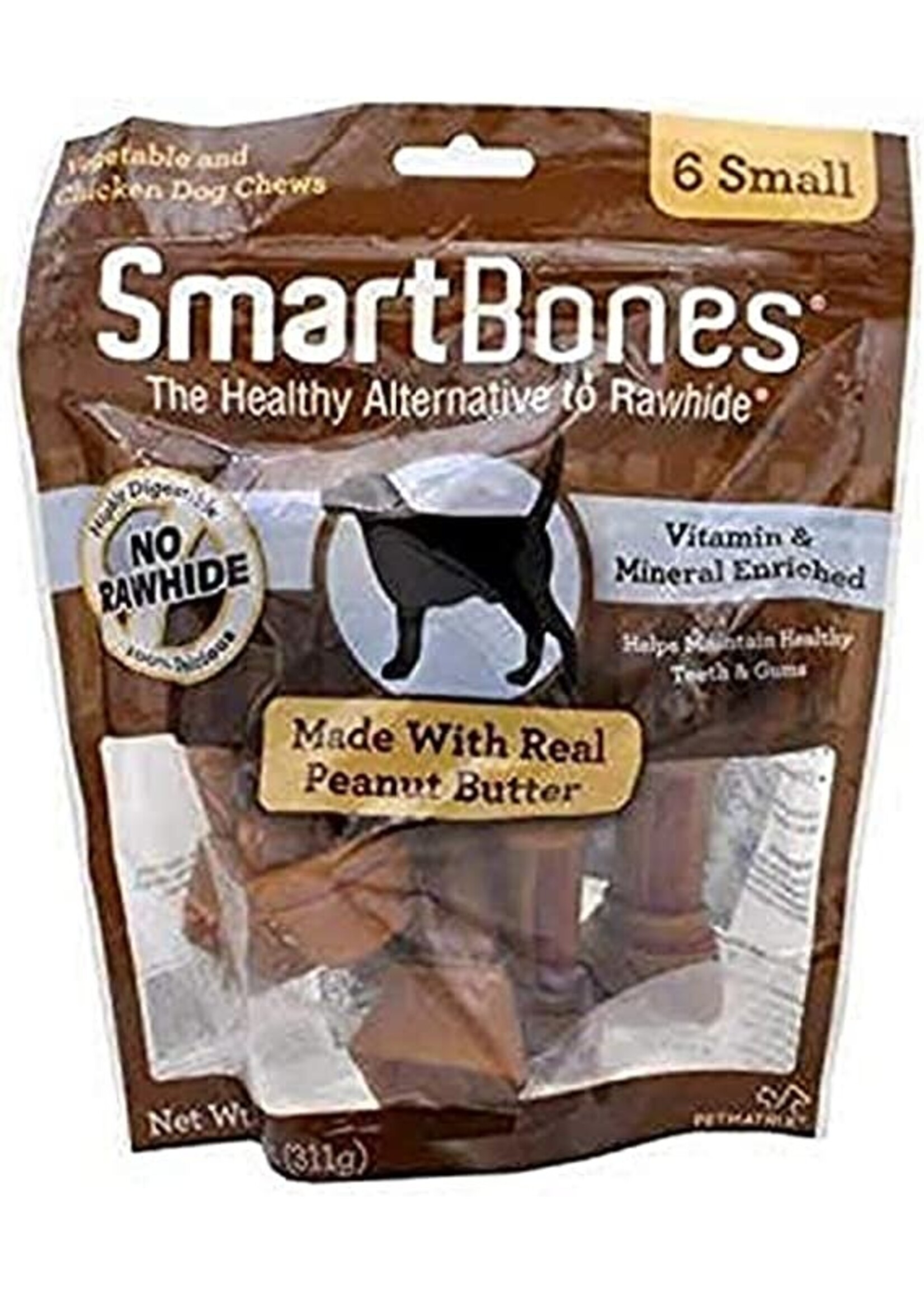 SmartBones SmartBone Classic Bone Peanut Butter