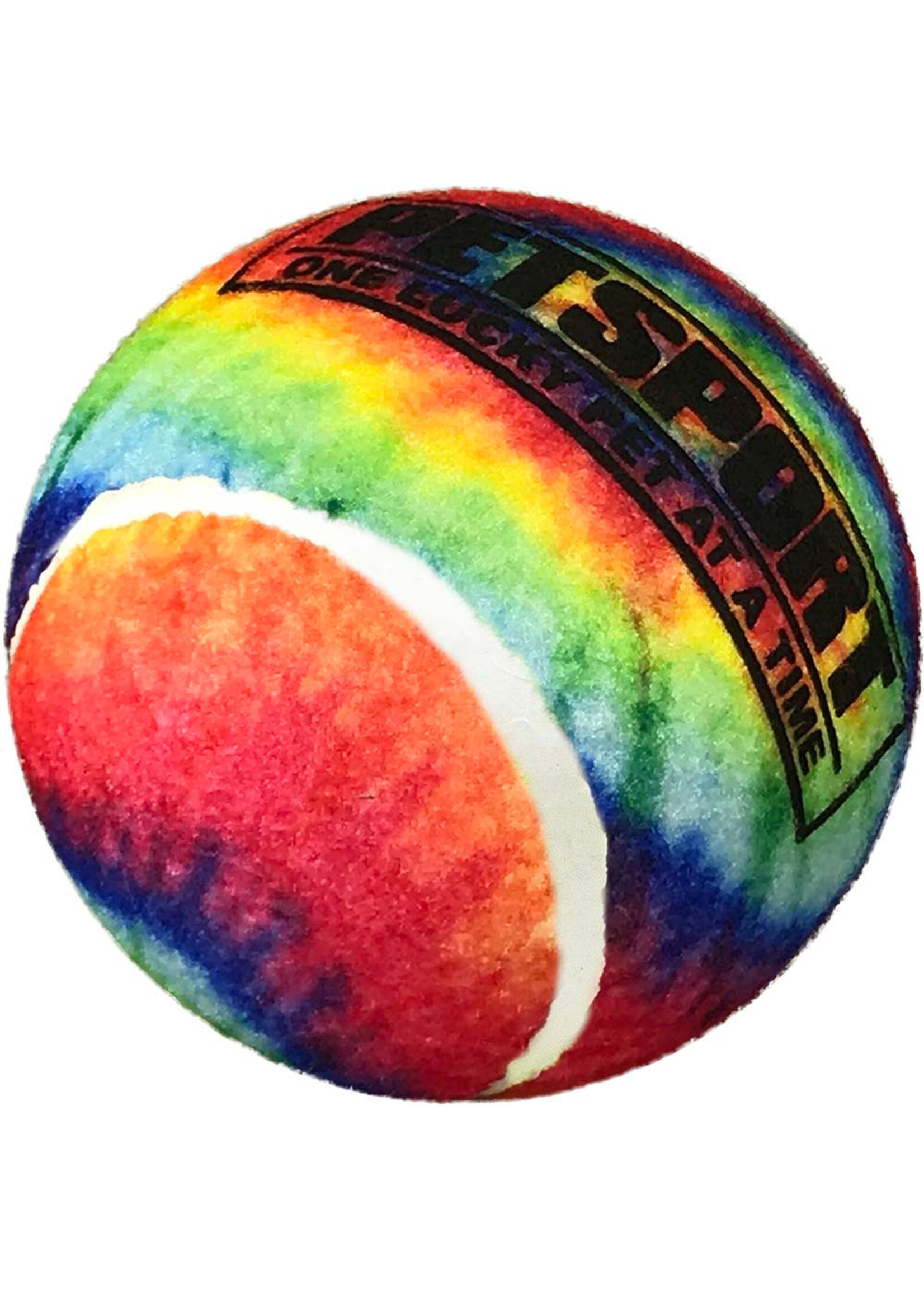Petsport Petsport Tie Dye Squeak Ball 4"