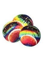 Petsport Petsport Tie Dye Squeak Ball 4"