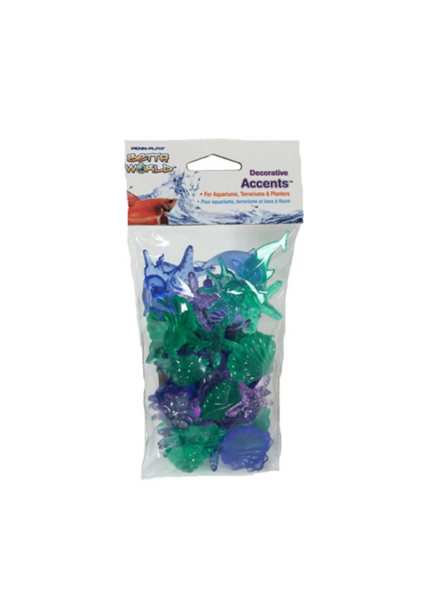 Penn Plax Penn Plax Betta World Assorted Accent Shells