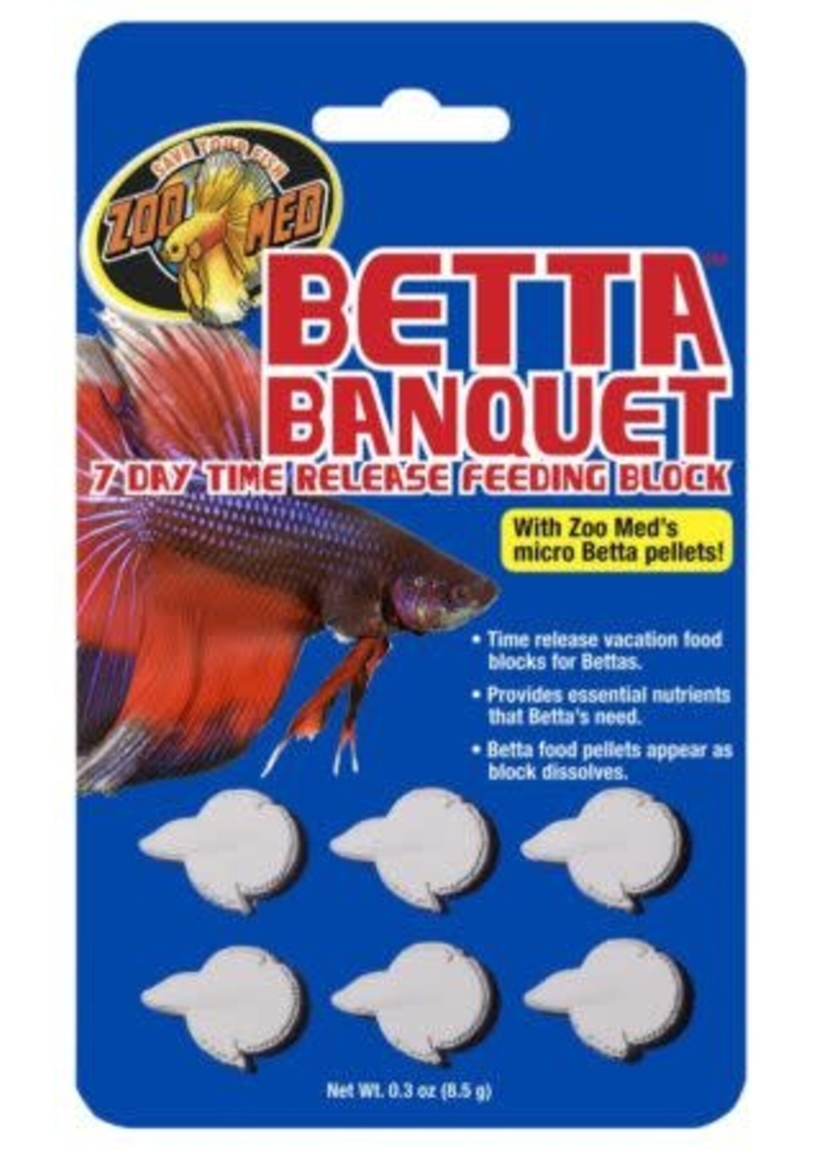 Zoo Med Zoo Med Betta Banquet 7day Time Release 0.3oz