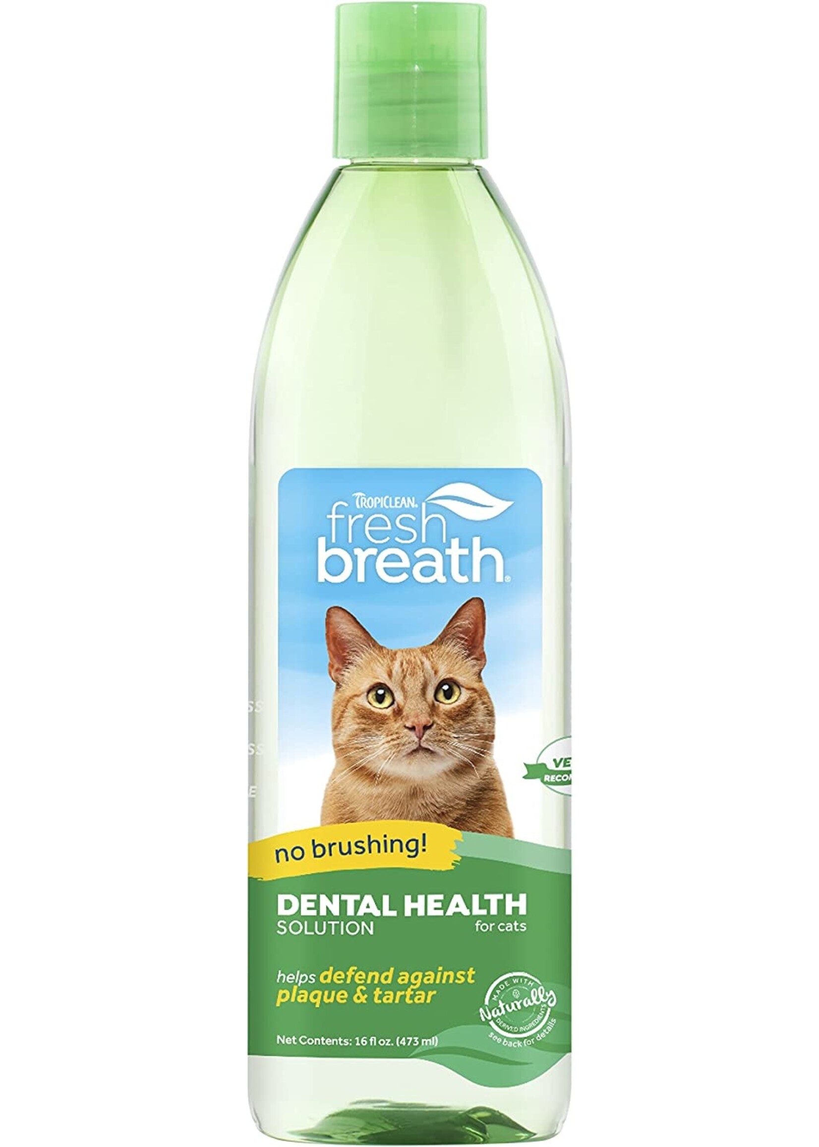 Tropiclean TropiClean Fresh Breath Dental Health Solution Cat 473ml