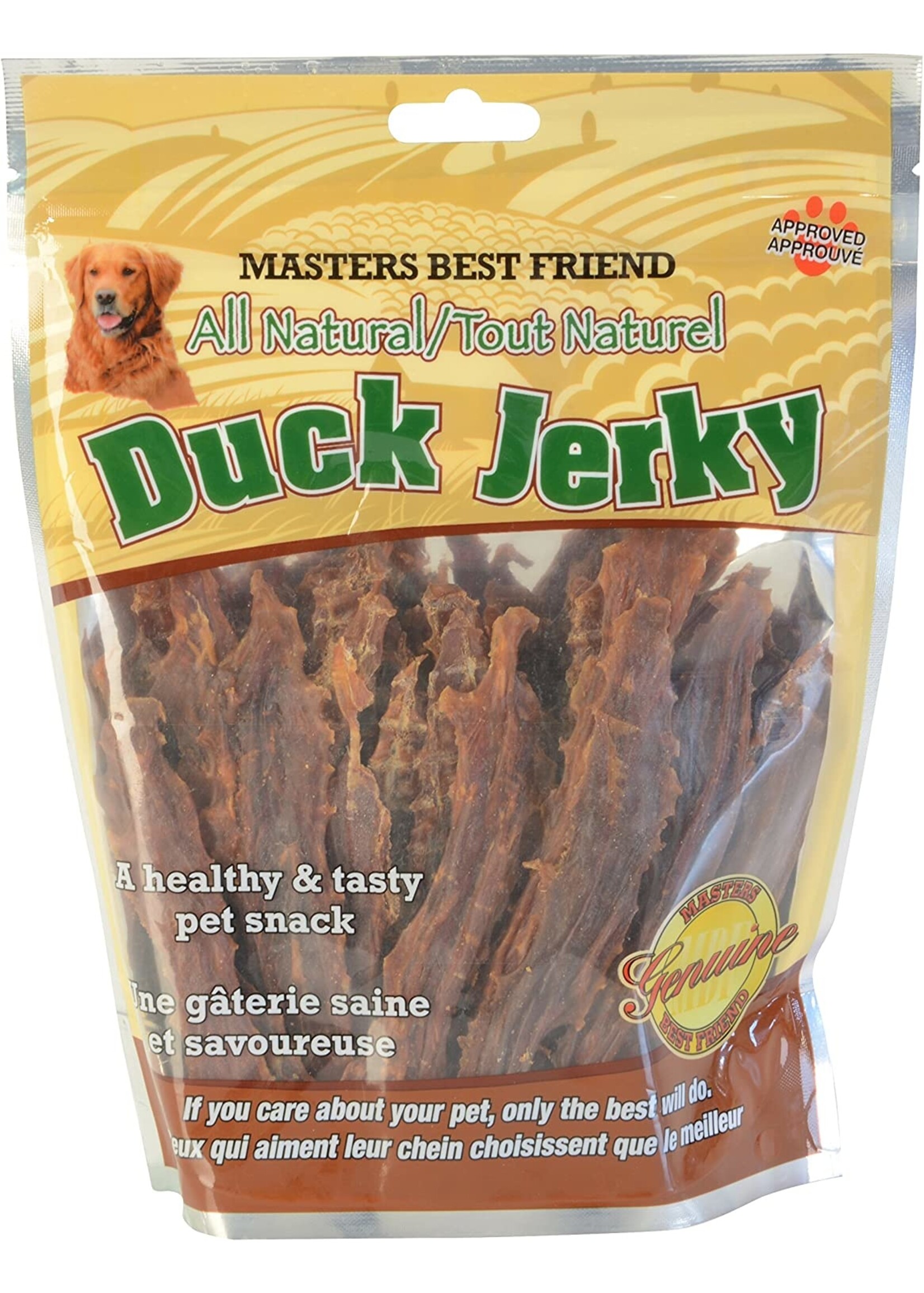 Masters Best Friend Masters Best Friend All Natural Duck Jerky 454gm