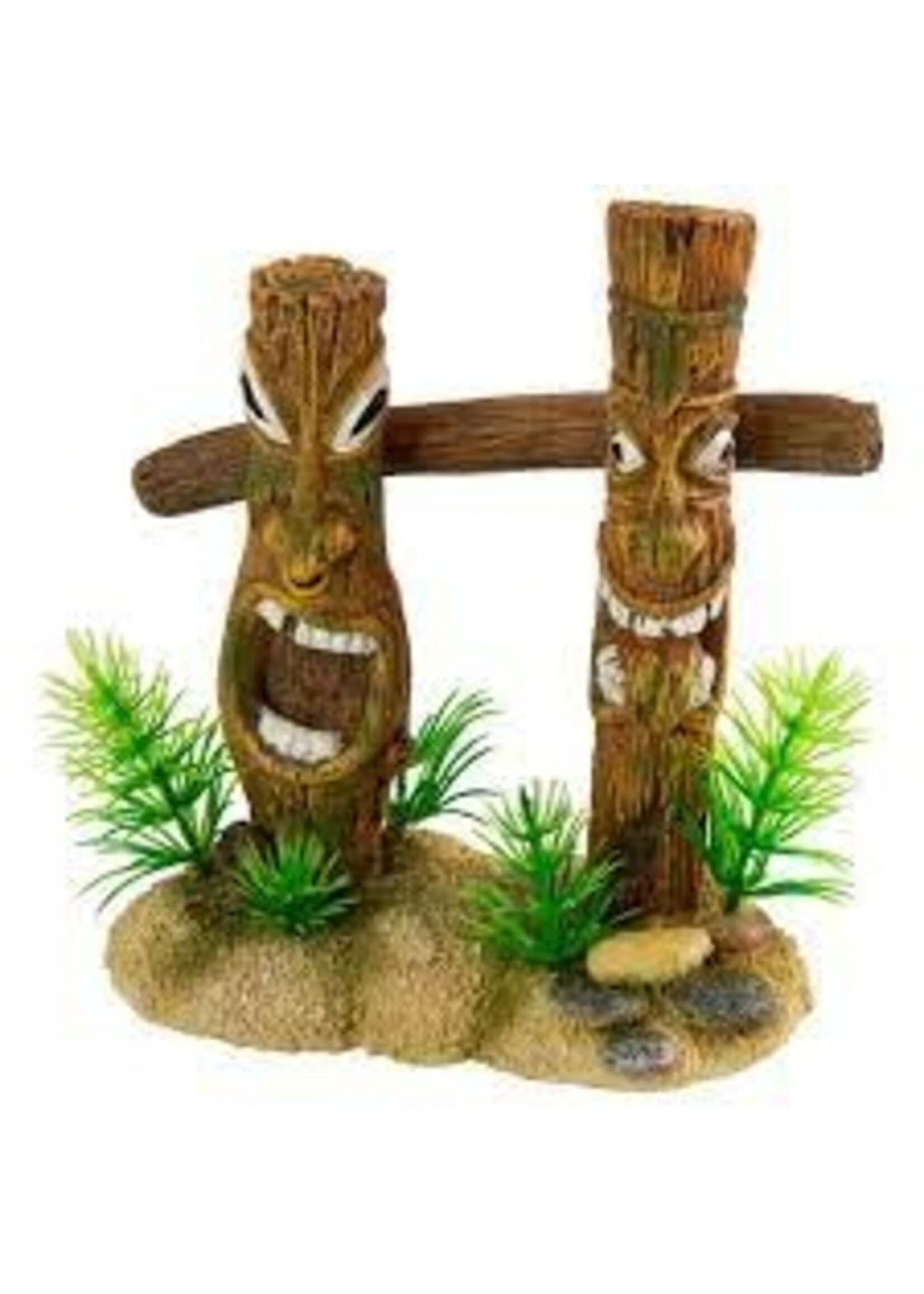 Aqua-Fit Aqua-Fit Tiki Column Ornament Medium 5 x 3 x 5.25"