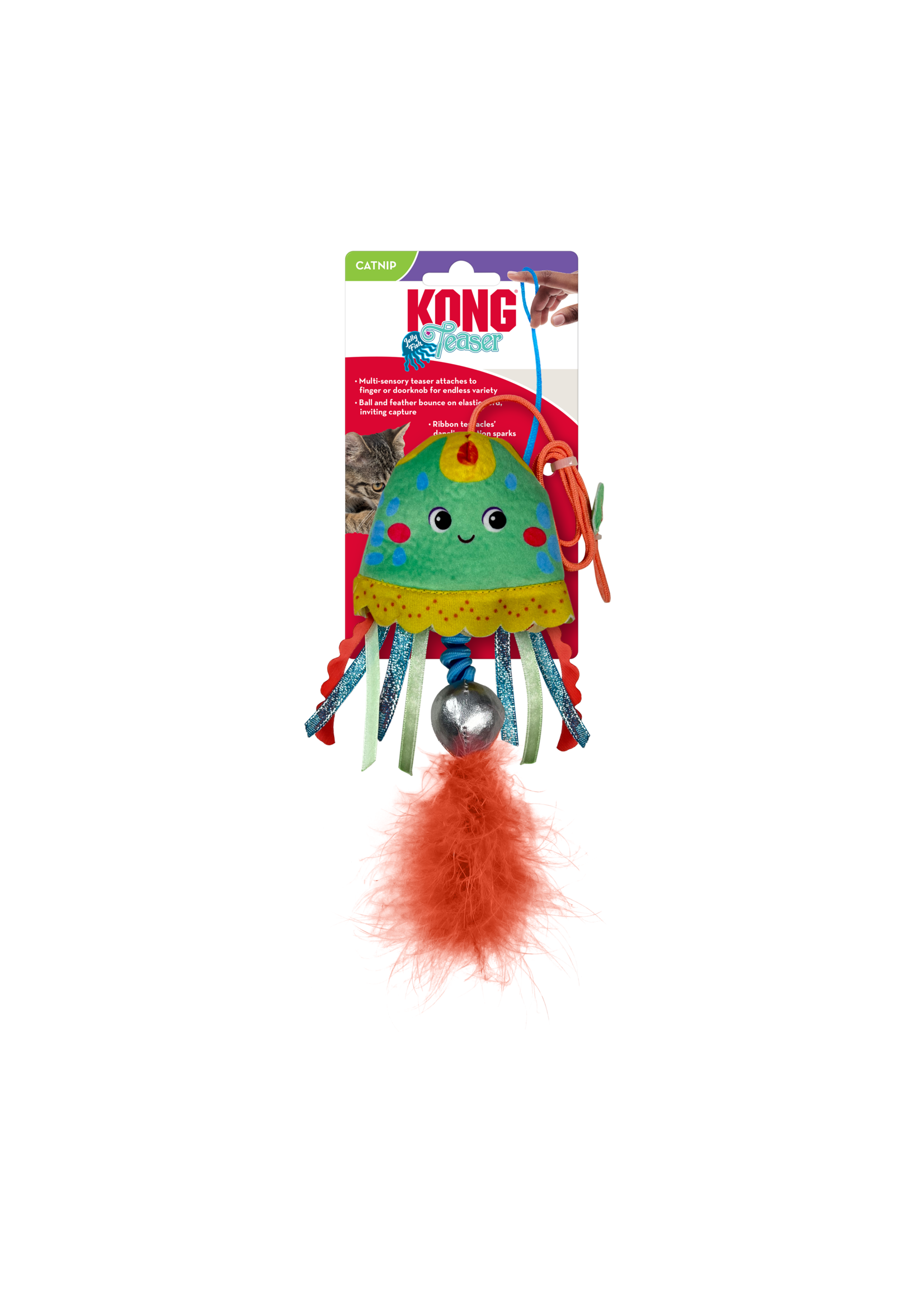 Kong Kong Teasers Jellyfish Cat Toy