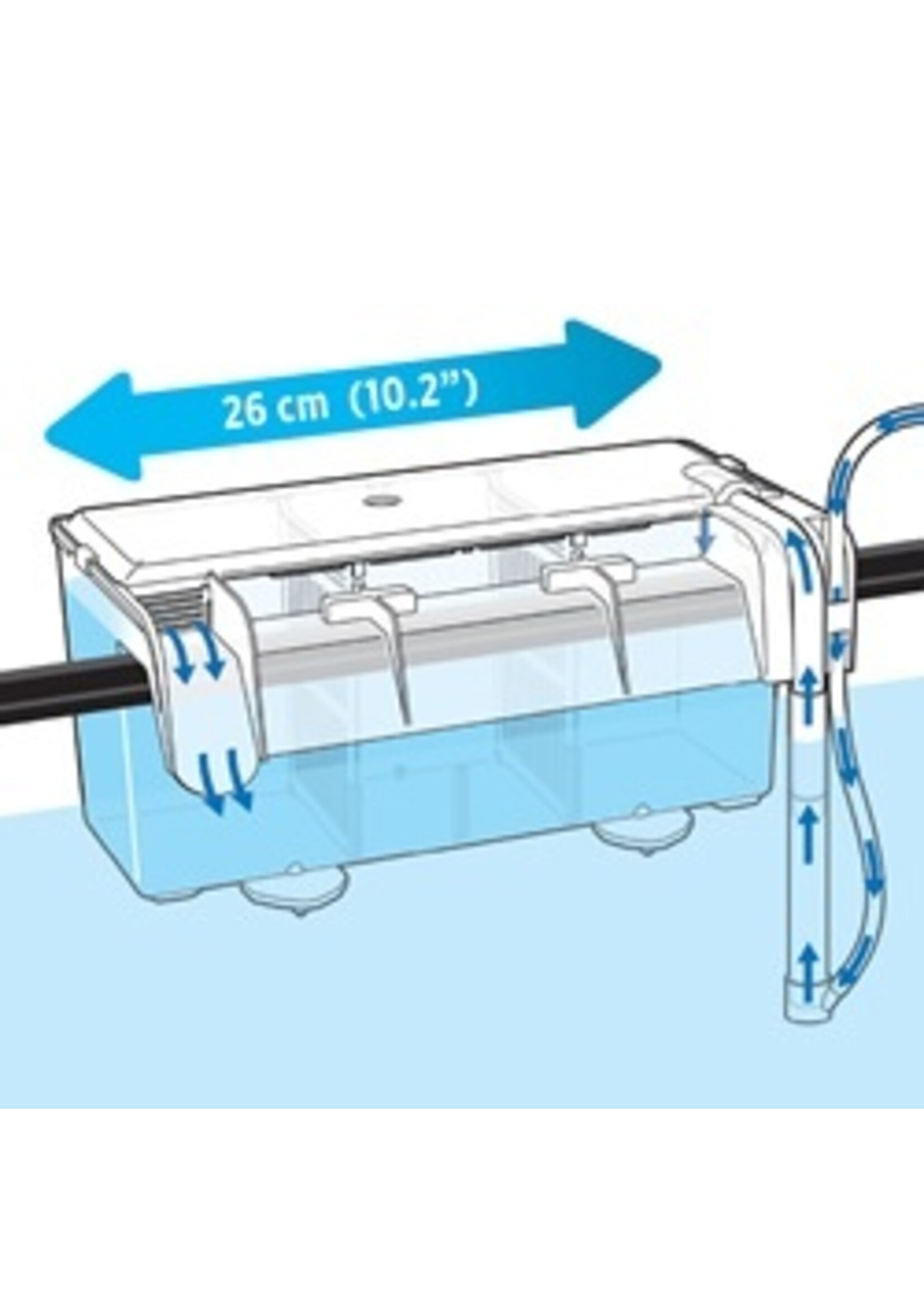 Fluval Fluval Multi-Chamber Holding & Breeding Box 10.25"Lx5.5"Wx4.75"H