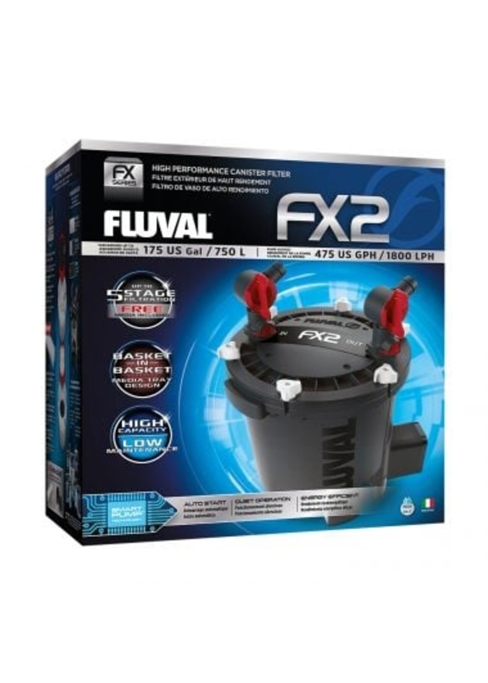 Fluval Fluval FX2 High Performance Canister Filter up to 750 L (175us gal)