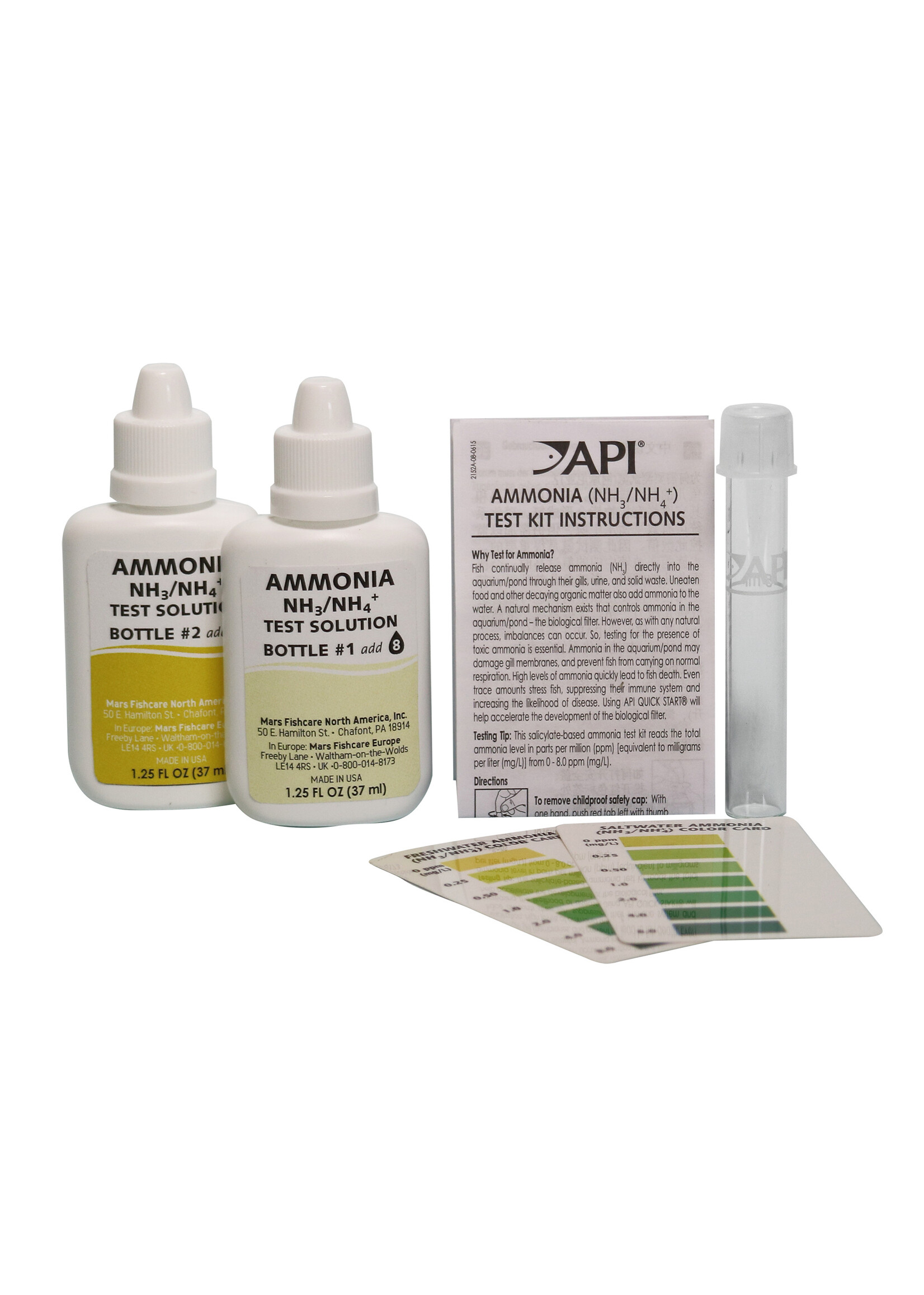API API Ammonia Test Kit Freshwater/Saltwater