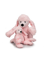 HuggleHounds Knotties Diva Pink Poodle