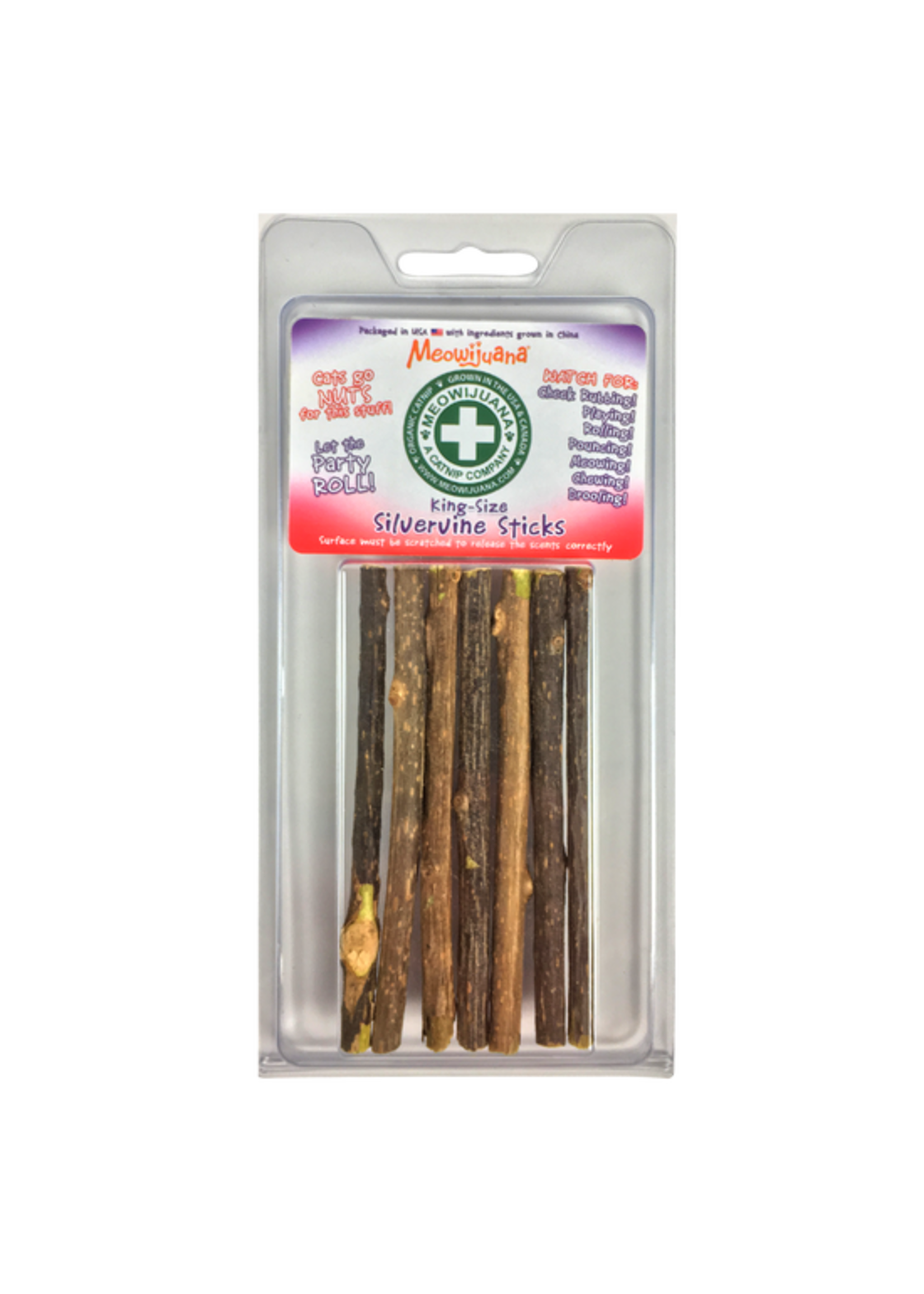 Meowijuana Meowijuana Silvervine Stick 6pack