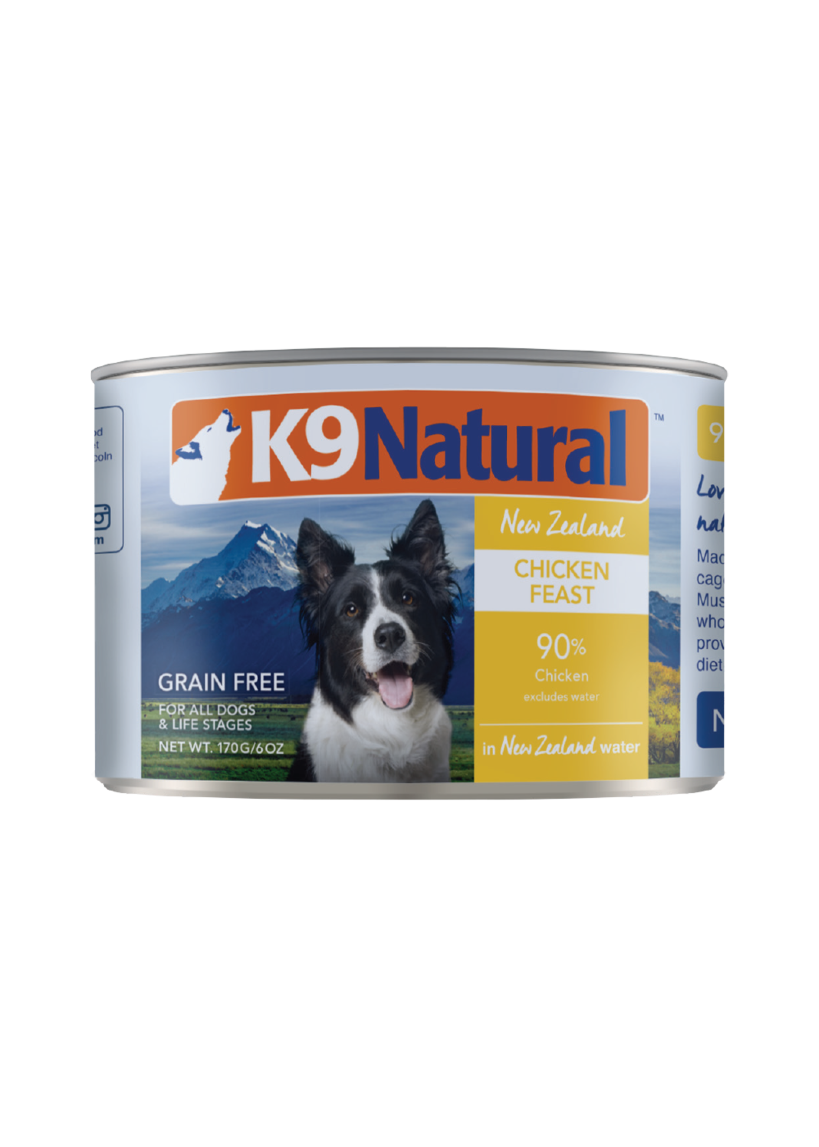 K9 Natural K9 Natural Chicken Can  170g / 6oz single