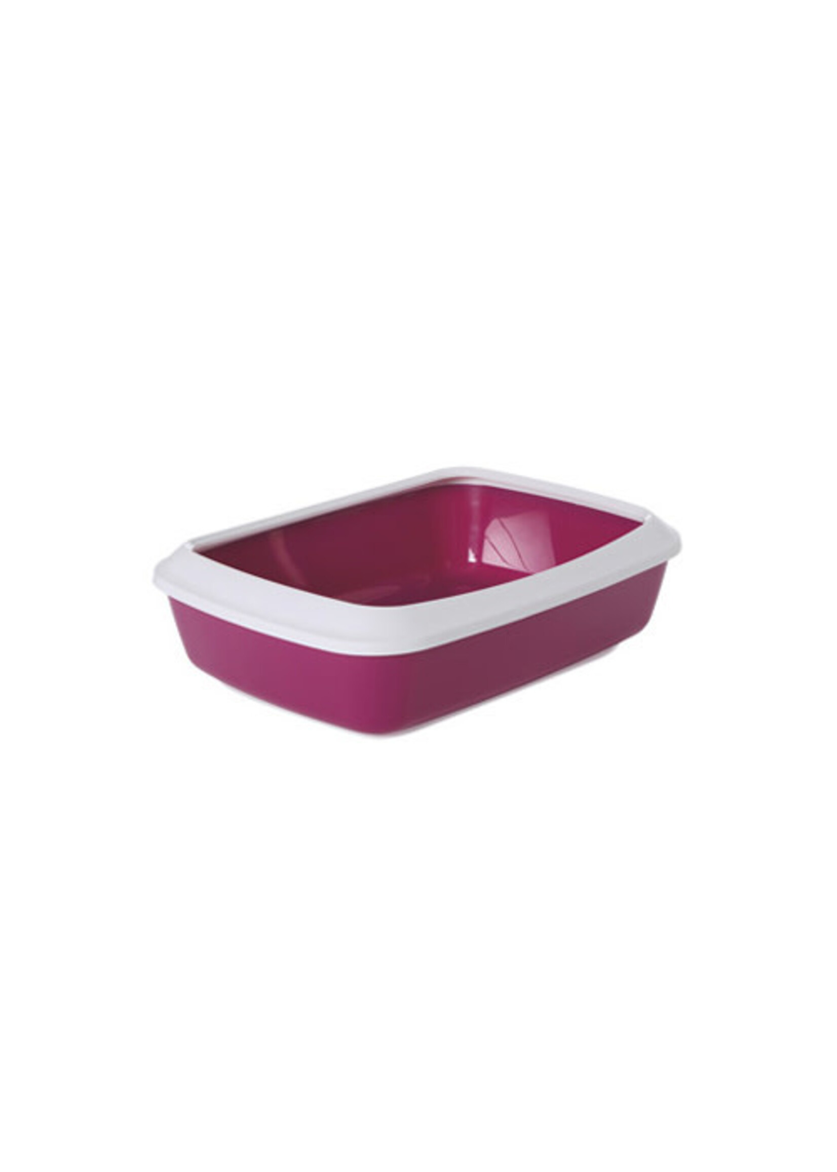 Savic Savic Iriz Litter Tray w/ Rim 42cm Twilight Raspberry