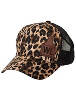 Weaver Livestock Weaver Livestock Cap w/Livestock Ear Tag Patch Leopard