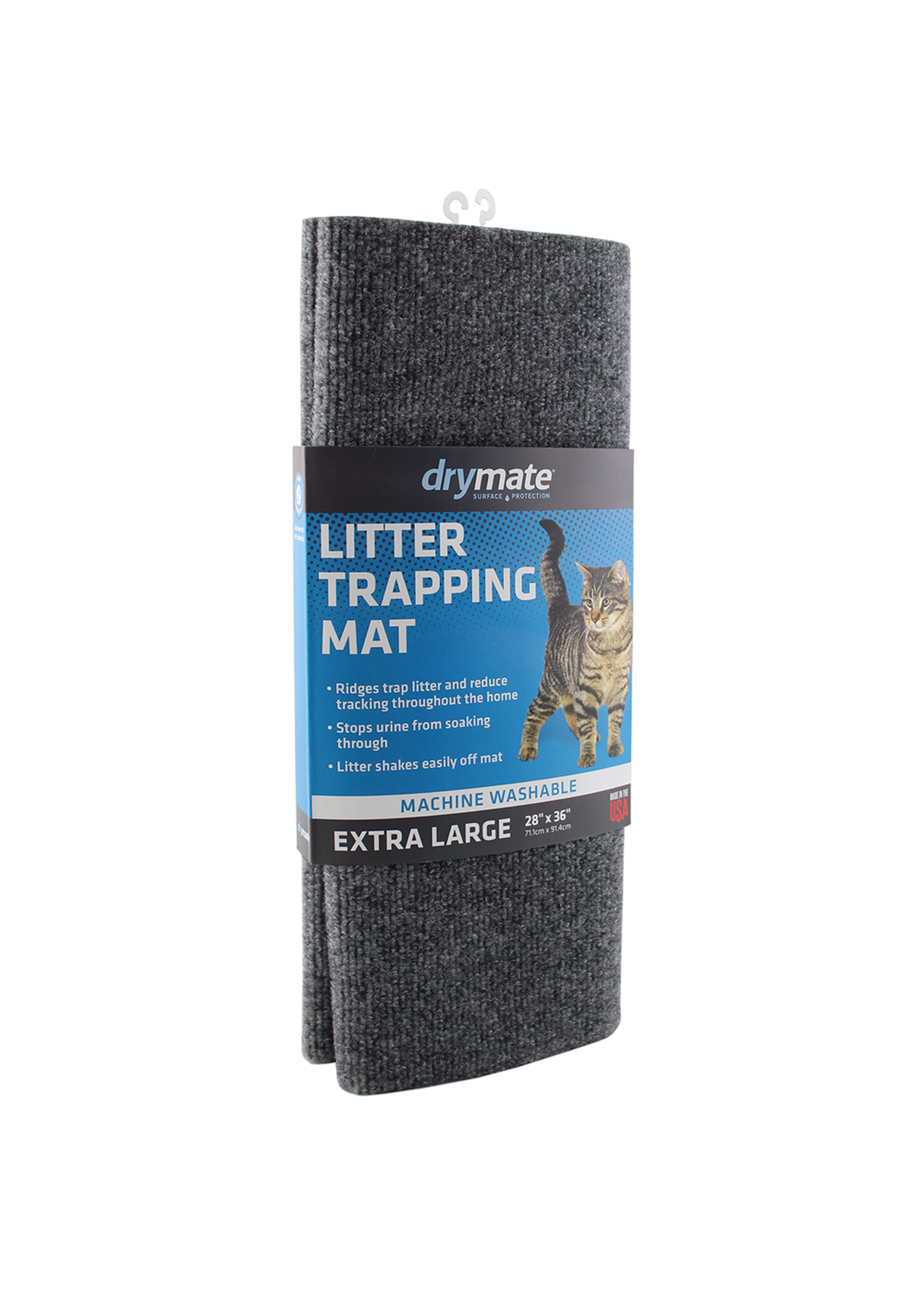 Drymate Drymate Cat Litter Mat Savannah Grey 29 x 36"