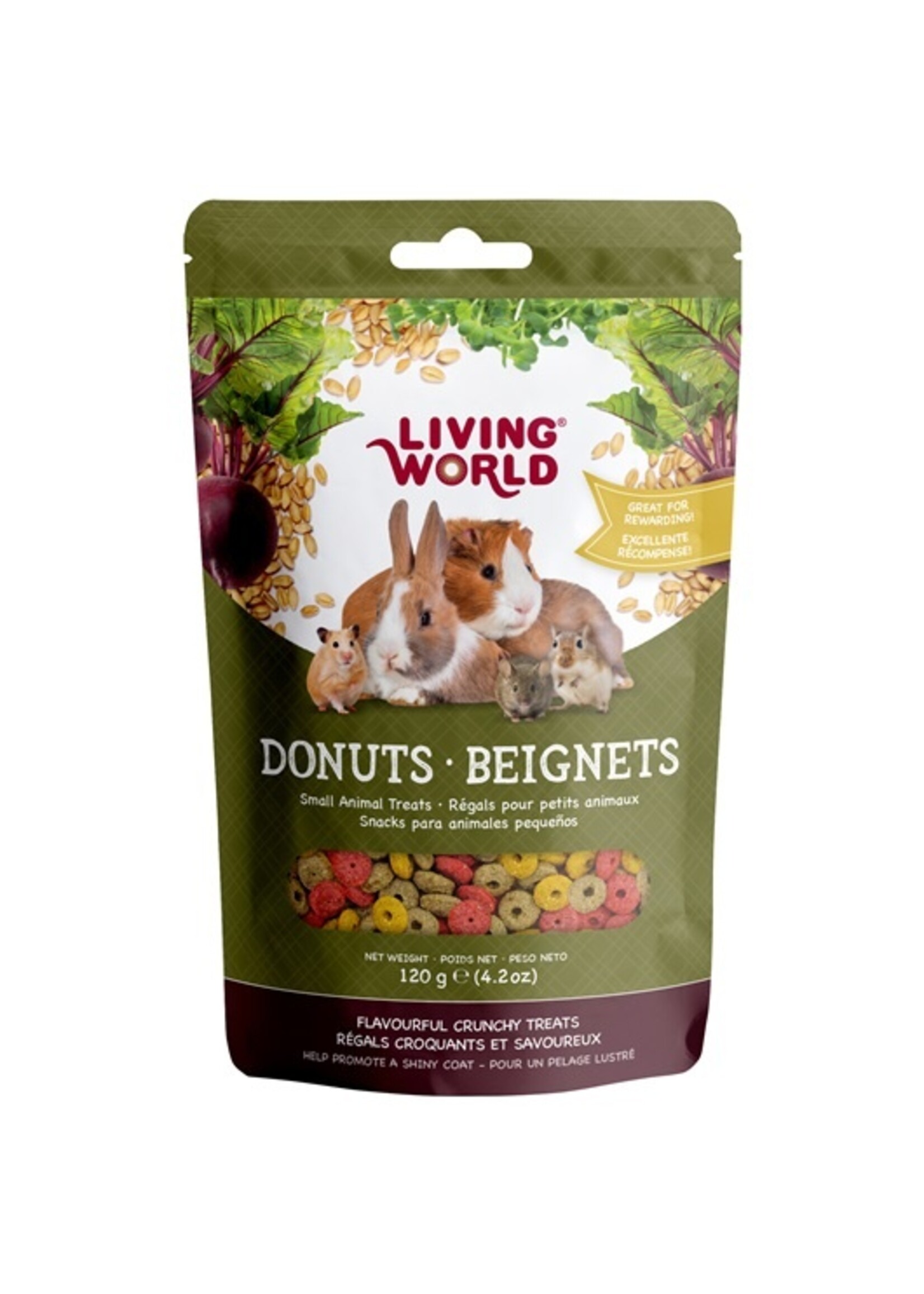 Living World Living World Small Animal Donuts 4.2oz