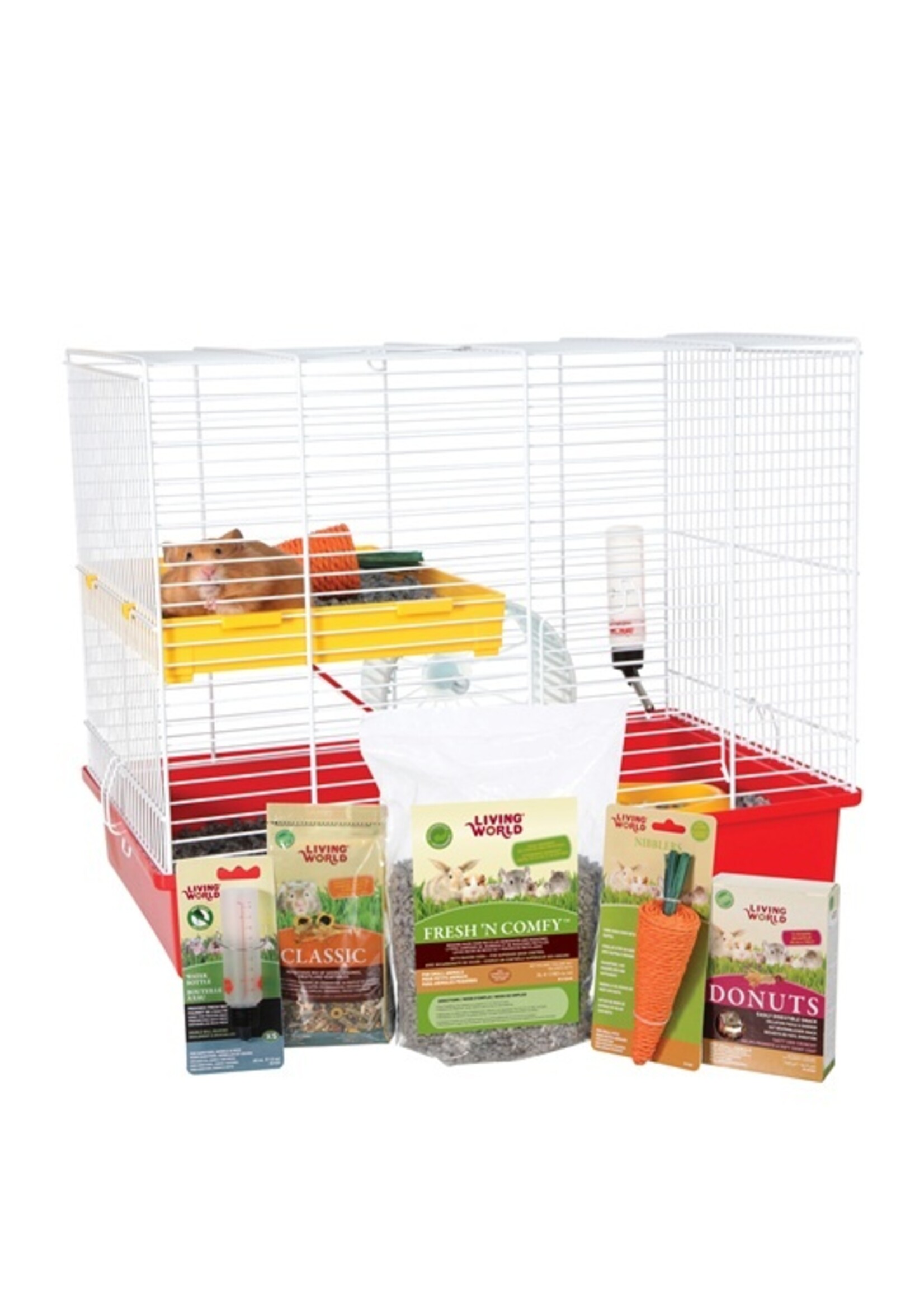 Living World Living World Deluxe Hamster Starter Kit 18x11.4x14.5"