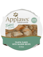 Applaws Applaws Cat Pots Tilapia Flakes w/ Salmon & Gravy 60g x 18 case