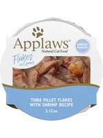 Applaws Applaws Cat Pots Tuna Fillet Flakes w/Shrimp in Gravy 60g single