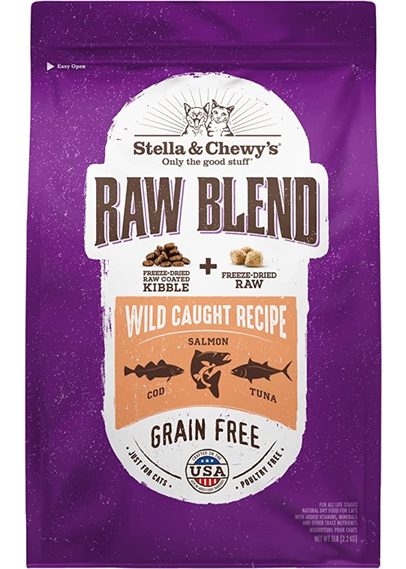 Stella and Chewy's Stella & Chewy's Cat Raw Blend Wild Caught Recipe