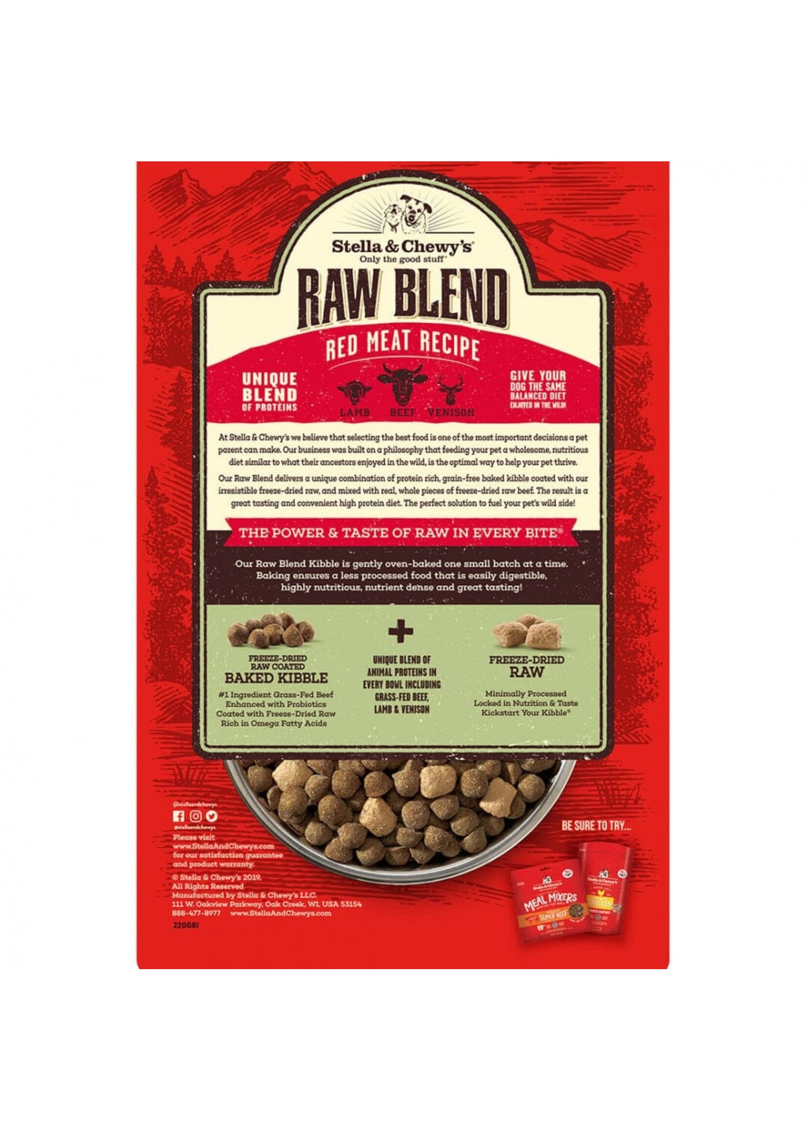 Stella and Chewy's Stella & Chewy's Raw Blend Red Meat Recipe Small Breed