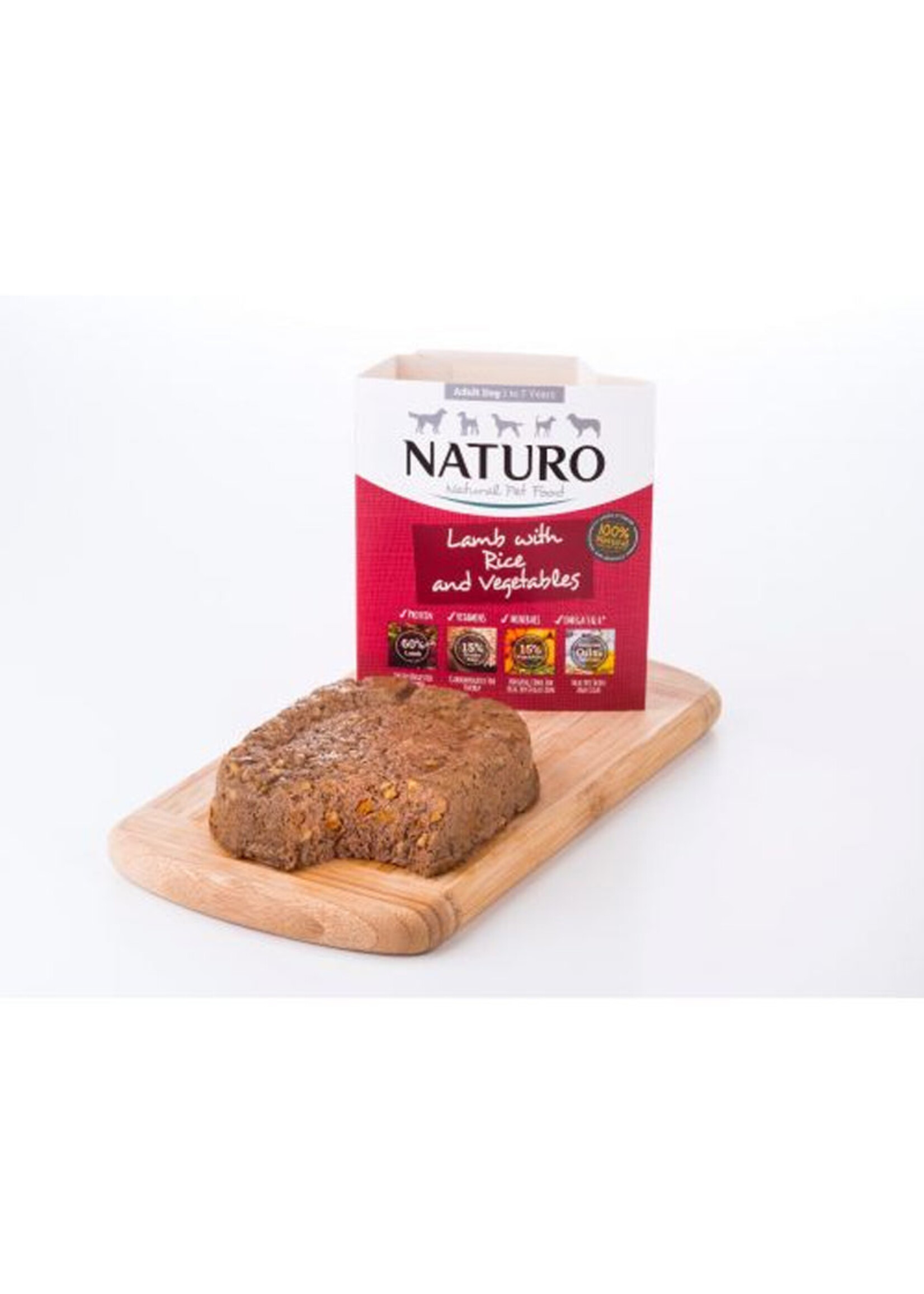 Naturo Naturo Dog Adult Lamb & Rice w/ Vegetables 400g