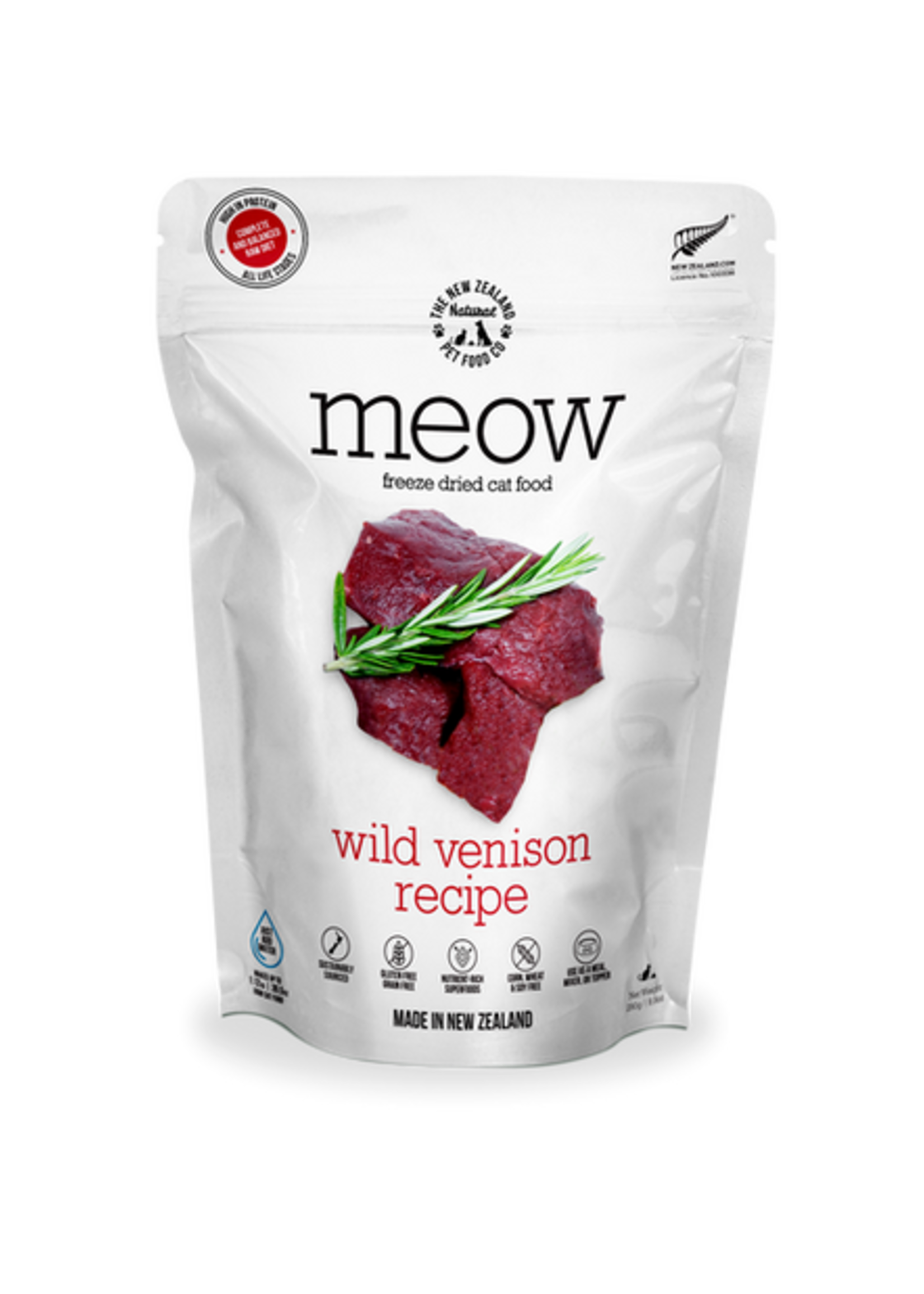 New Zealand Natural Pet Food Co NZ Natural Pet Food Co. Meow Wild Venison Freeze-Dried Treats 50g