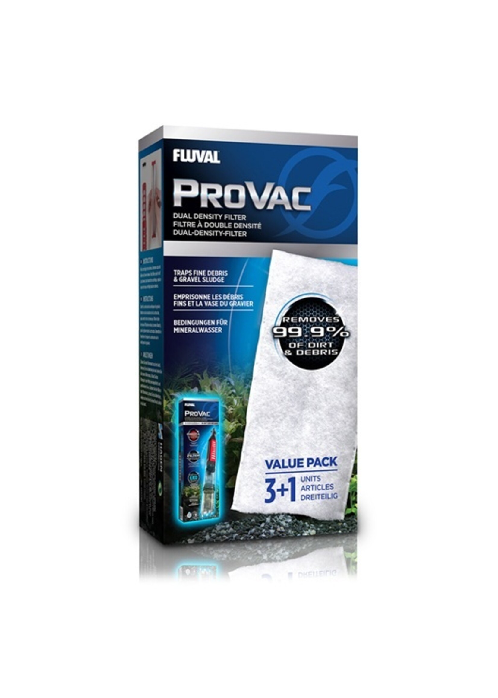 Fluval Fluval ProVac Dual Density Filter Pad 4pack