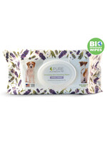 Pure and Natural Pet Pure & Natural Grooming Wipes Lavender & Rosemary 100ct