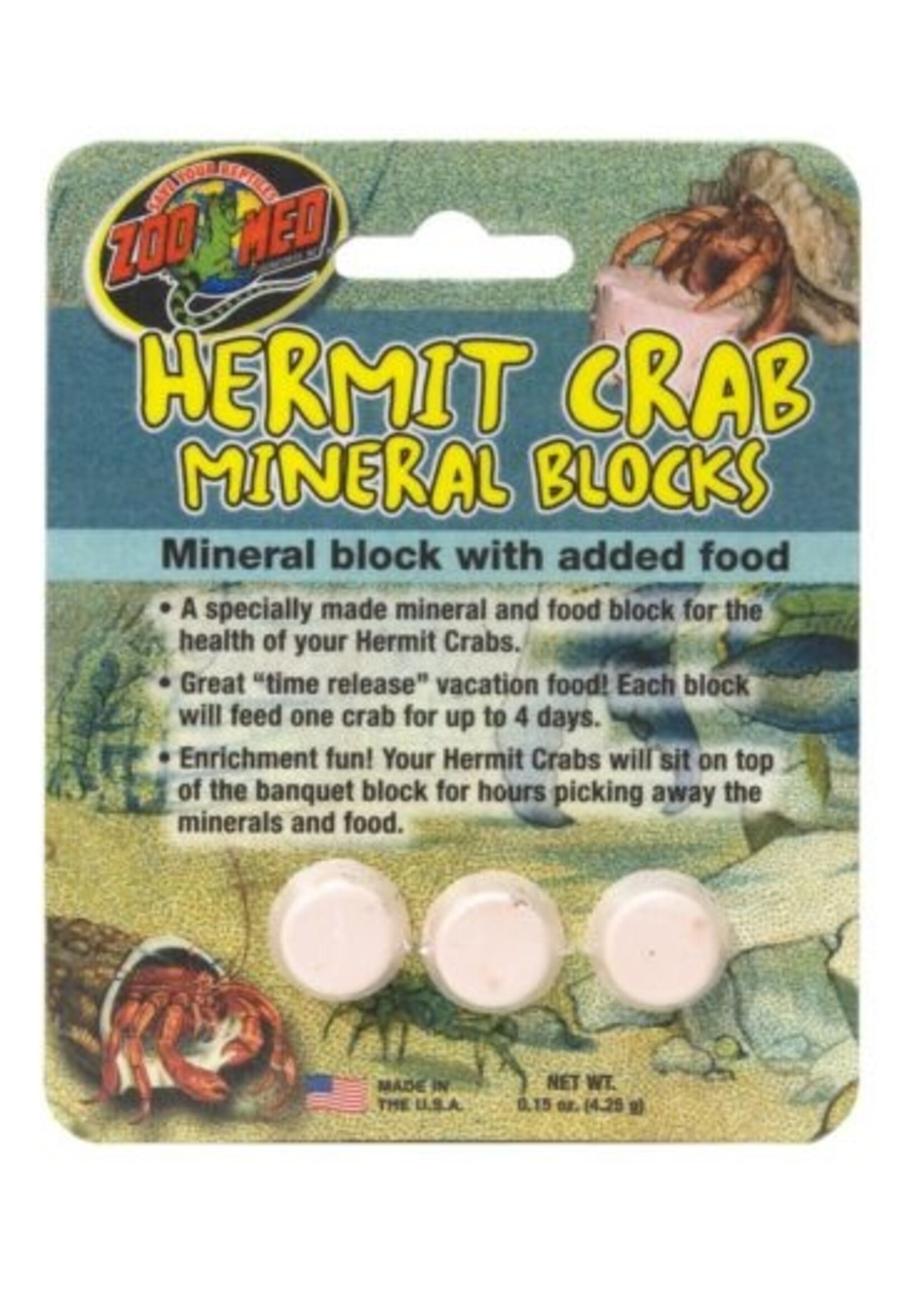 Zoo Med Zoo Med Hermit Crab Vacation Blocks w/ Added Mineral