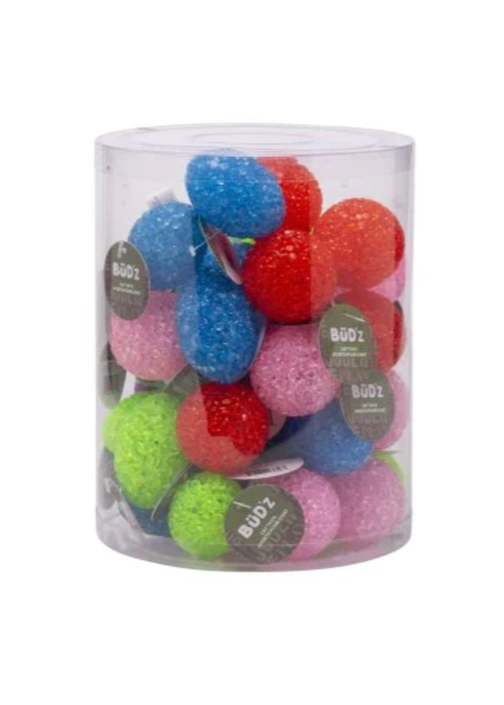 Budz Budz Cat Toy Coloured Crystal Balls w/ Bell