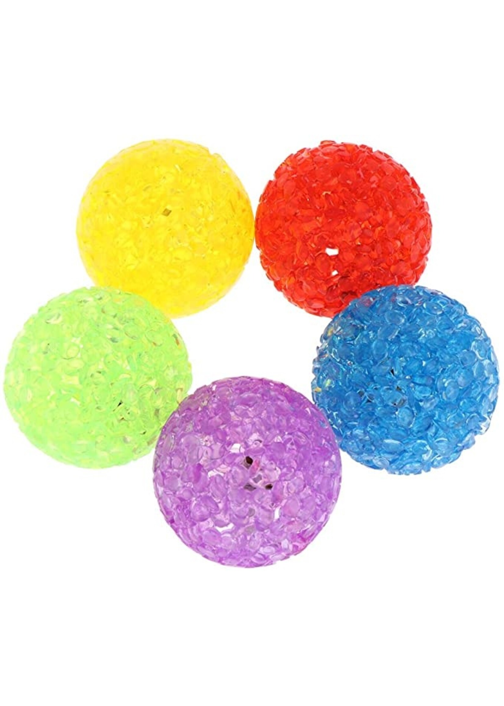 Budz Budz Cat Toy Coloured Crystal Balls w/ Bell