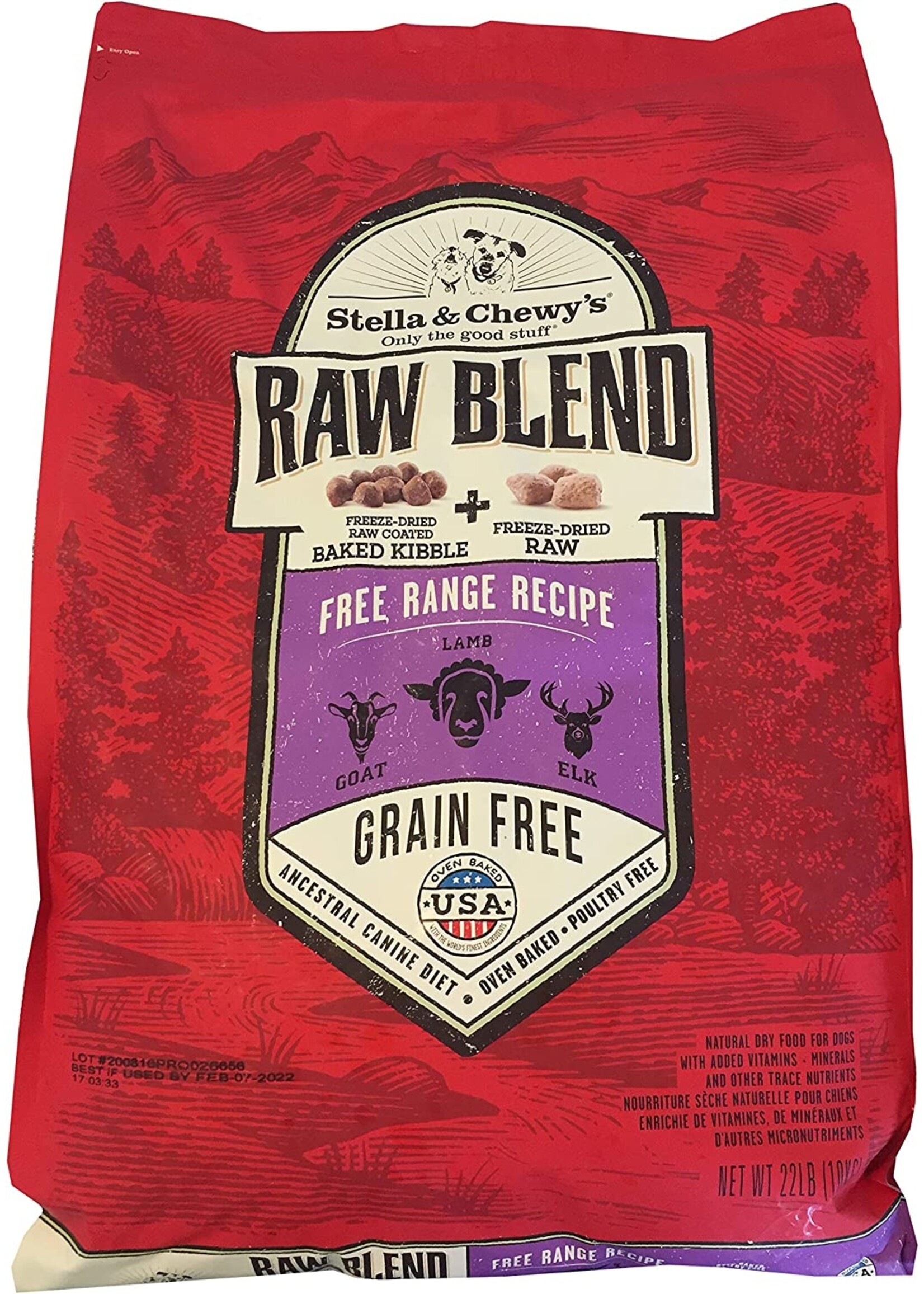 Stella and Chewy's Stella & Chewy's Raw Blend Free Range Recipe