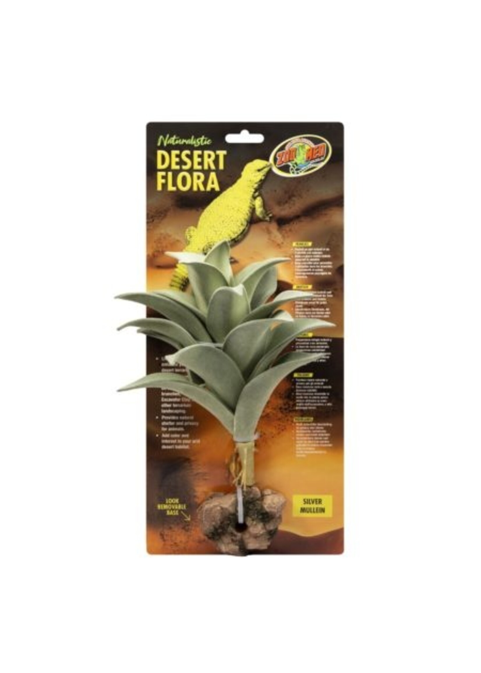 Zoo Med Zoo Med Naturalistic Desert Plant Silver Mullein w/ Removable Base
