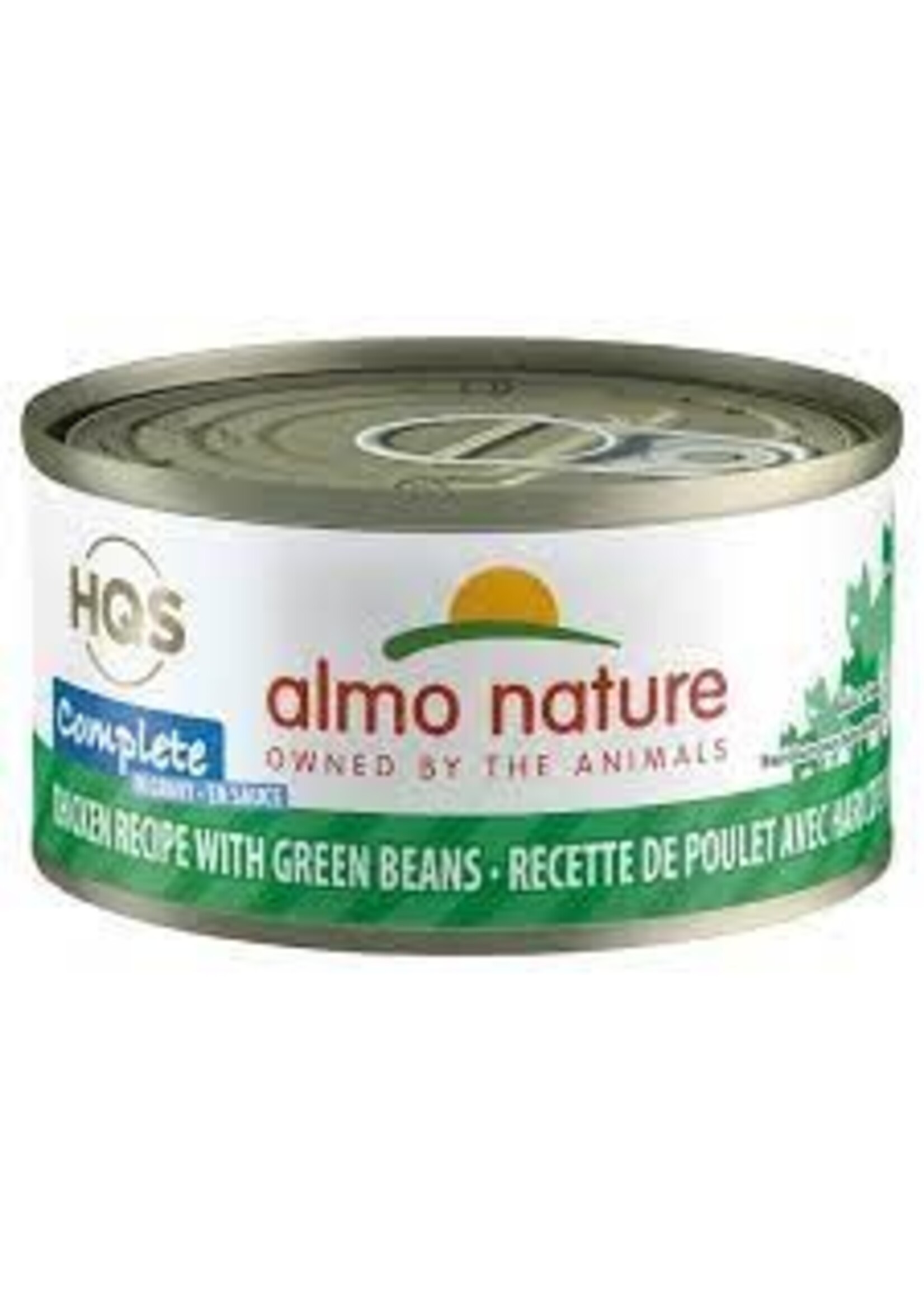 almo Nature Almo Nature Cat HQS Complete Chicken w/ Green Beans in Gravy 70gm