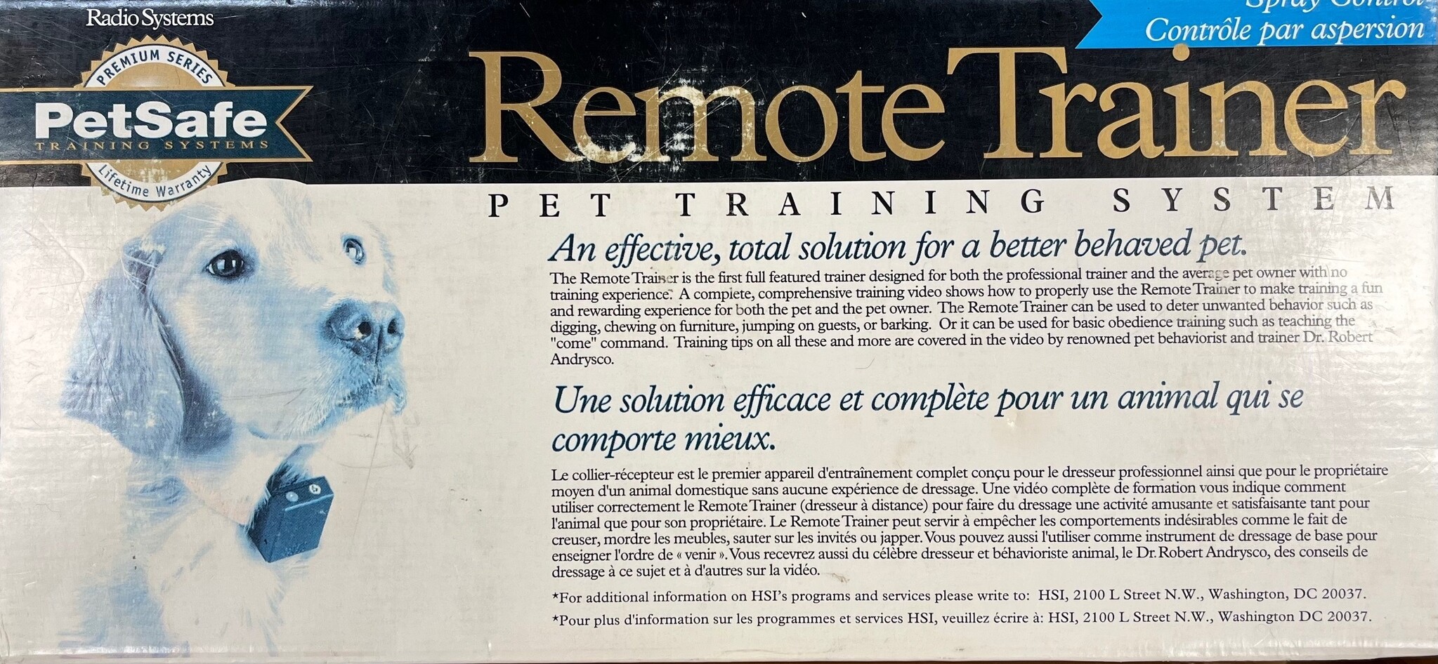 Petsafe Remote Trainer Spray Control Pet Training The Lloydminster Pet Pad Inc.