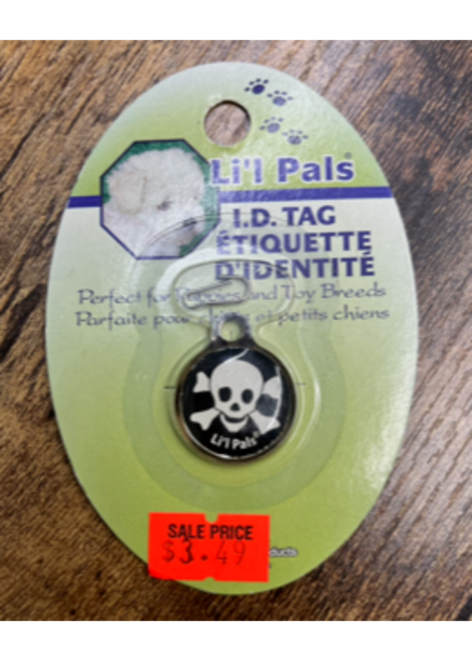 Coastal Pet Products Inc. Coastal Li'l Pals ID Tag Skull and Bones