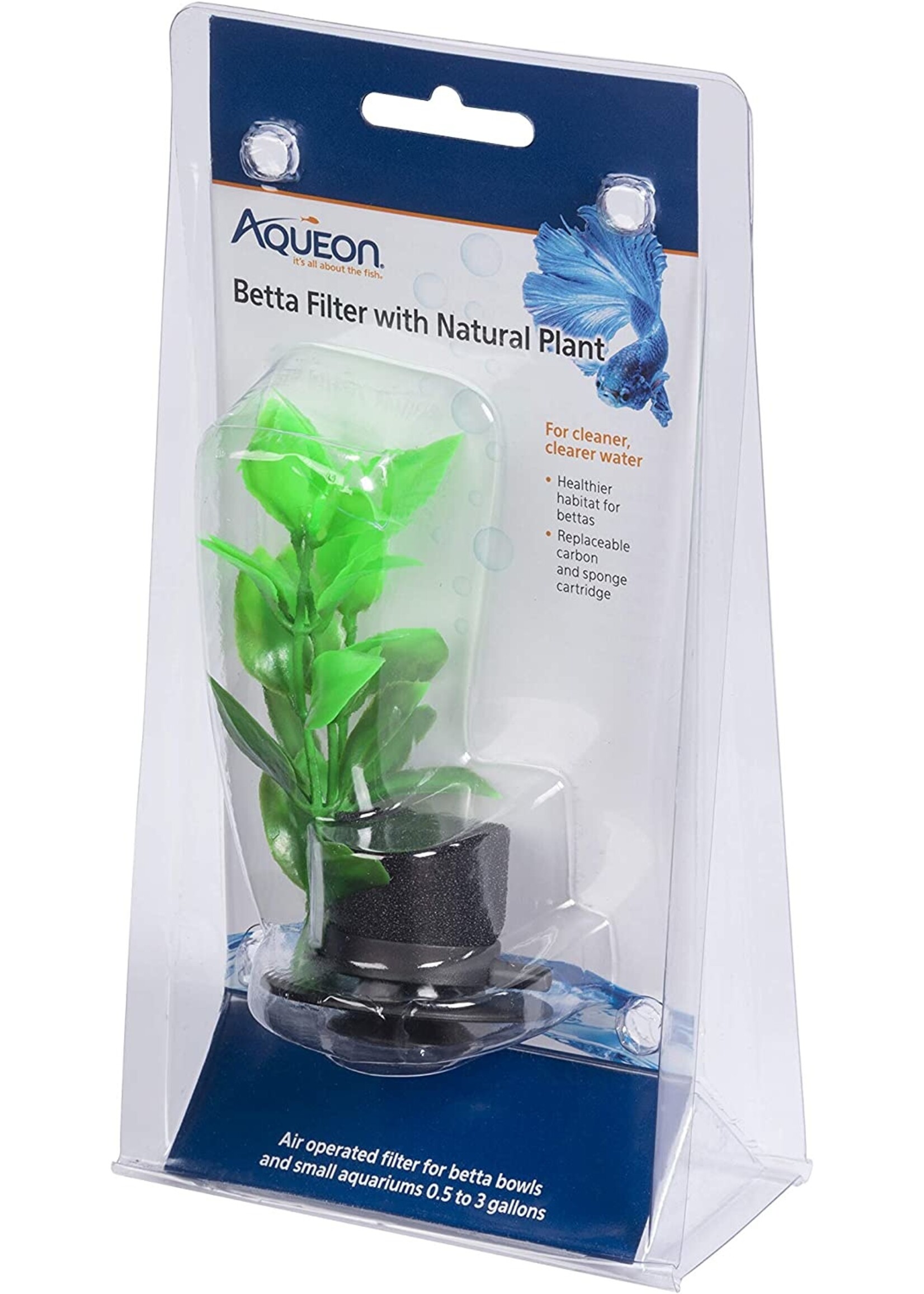 Aqueon Aqueon Betta Filter Natural Plant