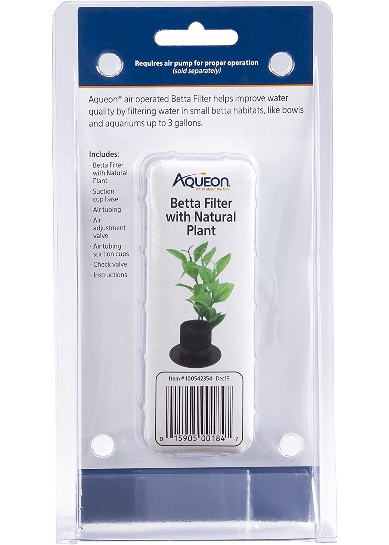 Aqueon Aqueon Betta Filter Natural Plant